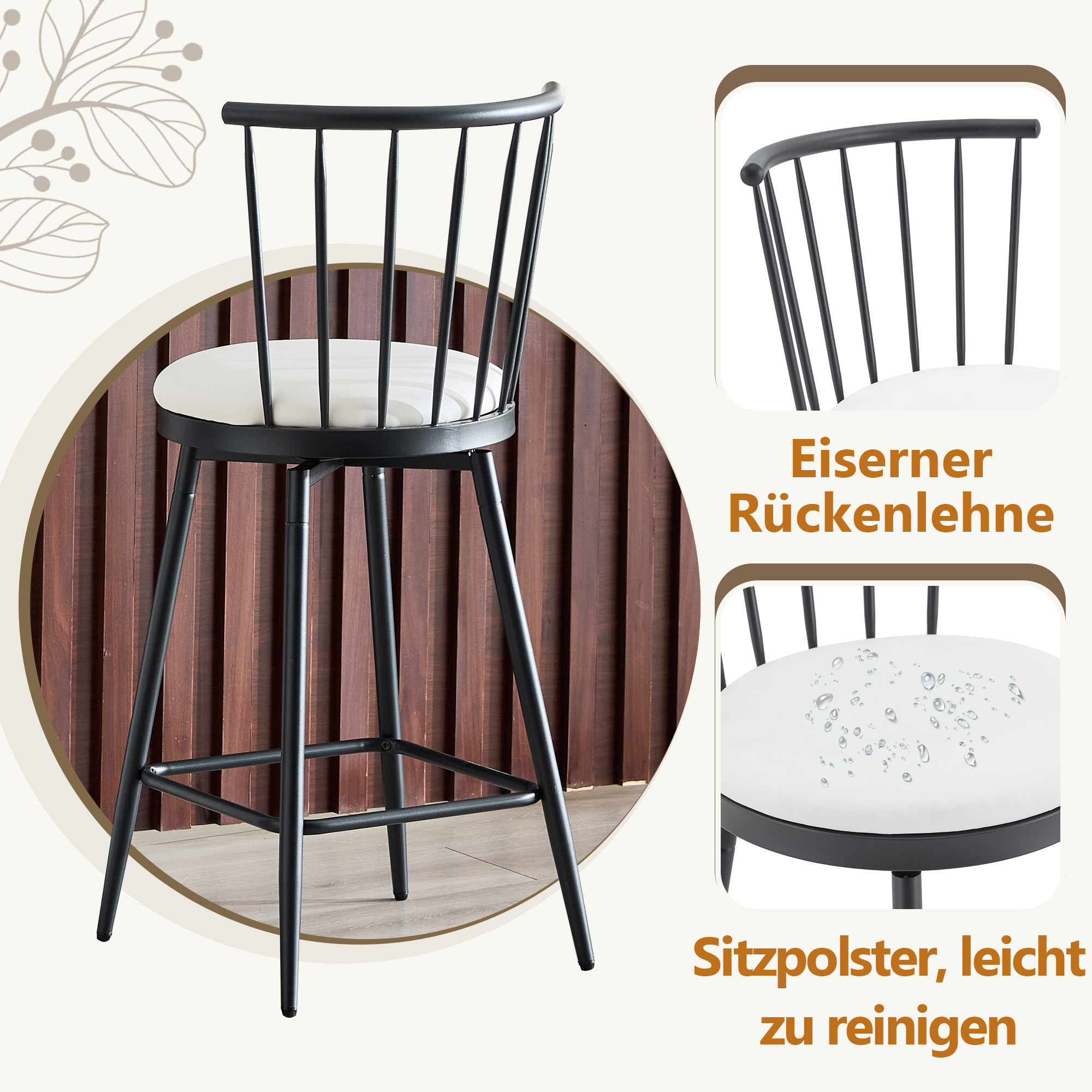 Présentation du tabouret de bar
