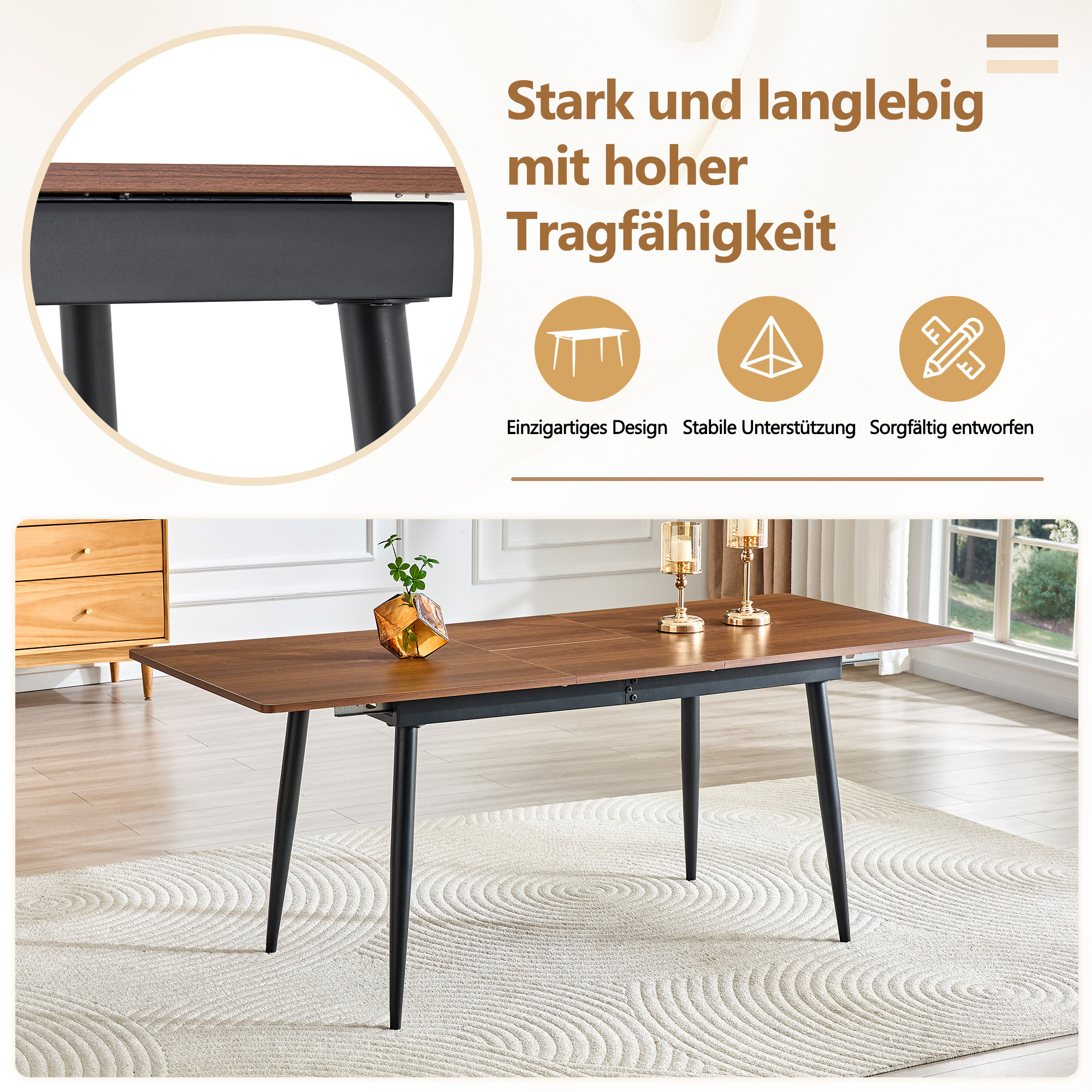 Présentation du table à manger