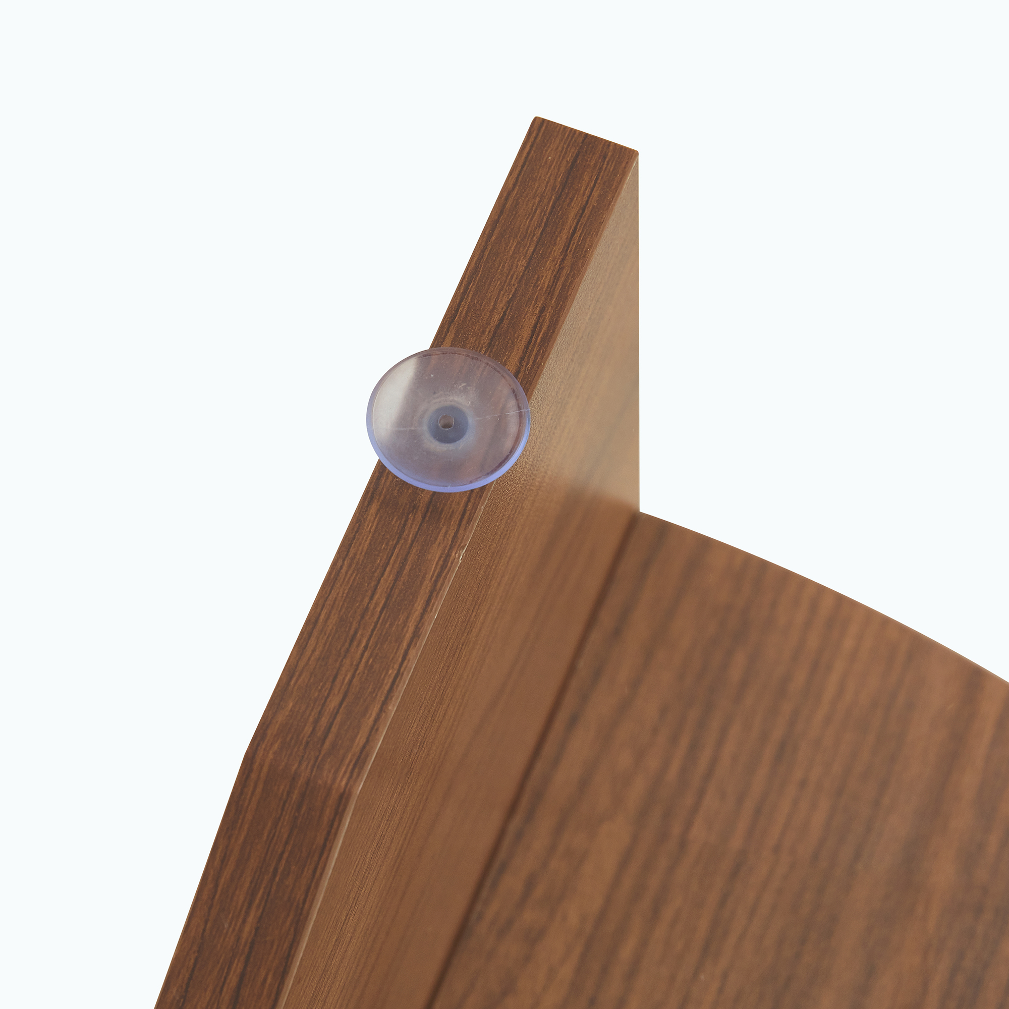 Table basse ronde 80 cm en verre de sécurité avec - image 11