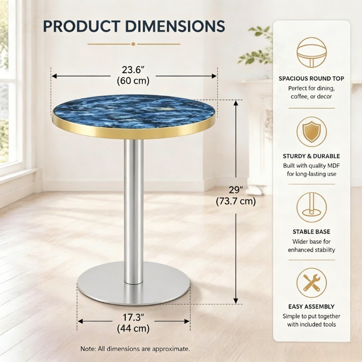 Dimensions du table basse