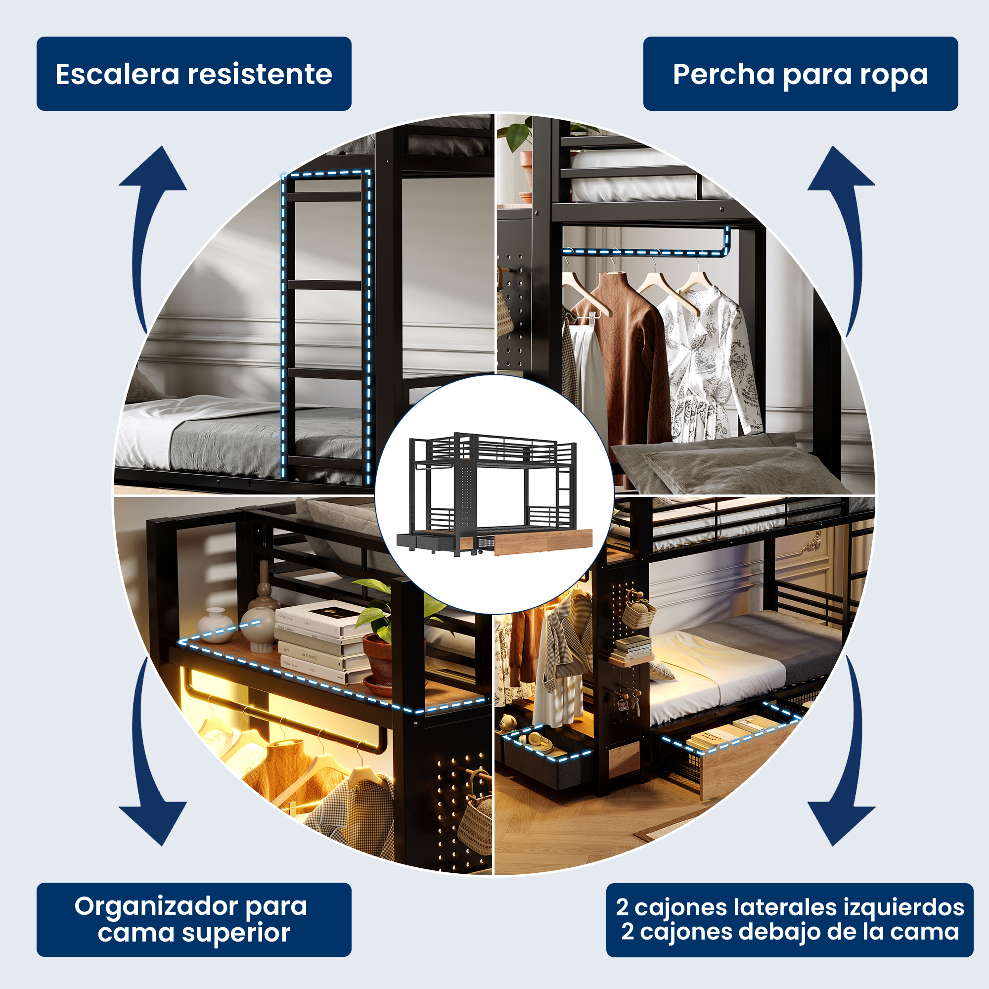 Présentation du lit superposé