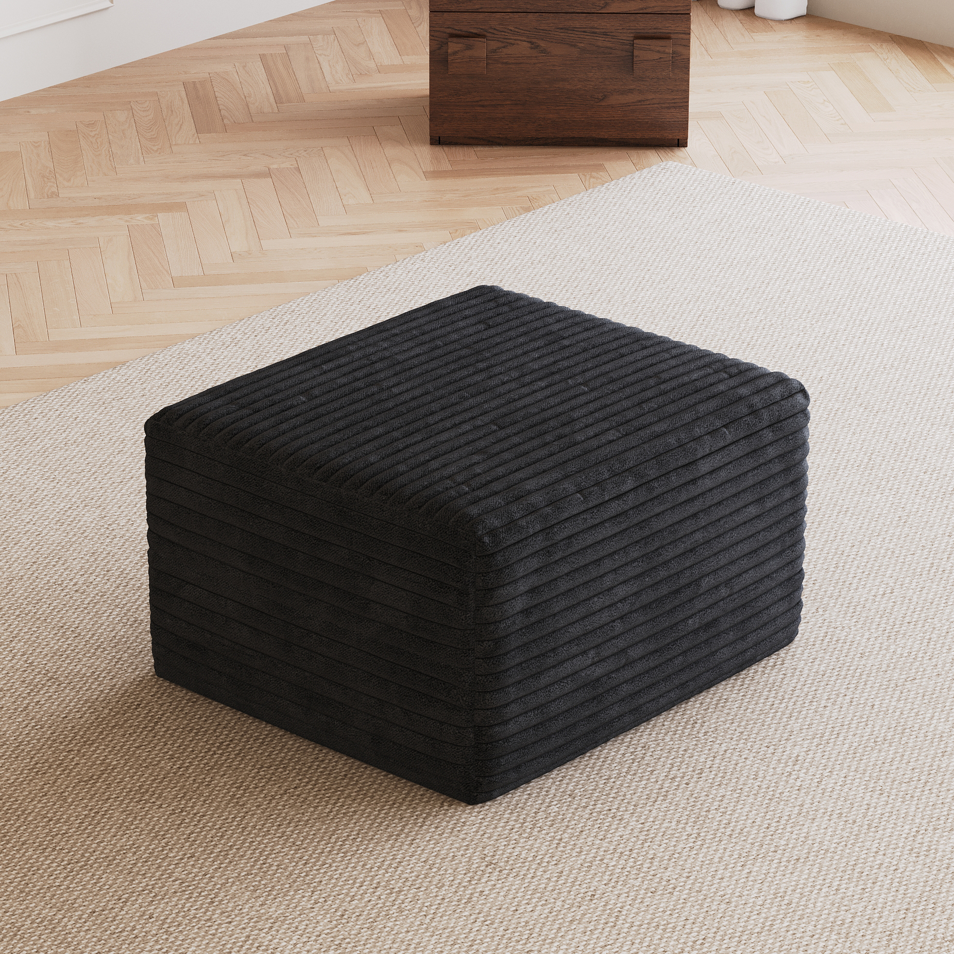 Détail du pouf