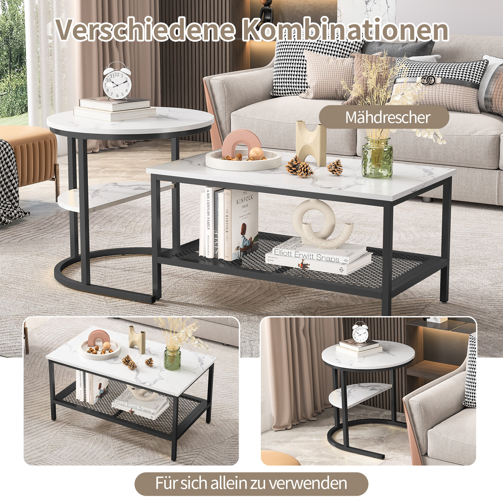 Présentation du table basse