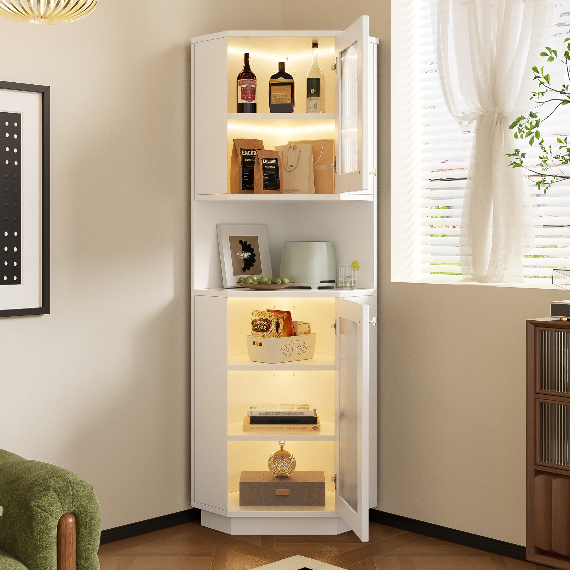 Détail du caisson de bureau