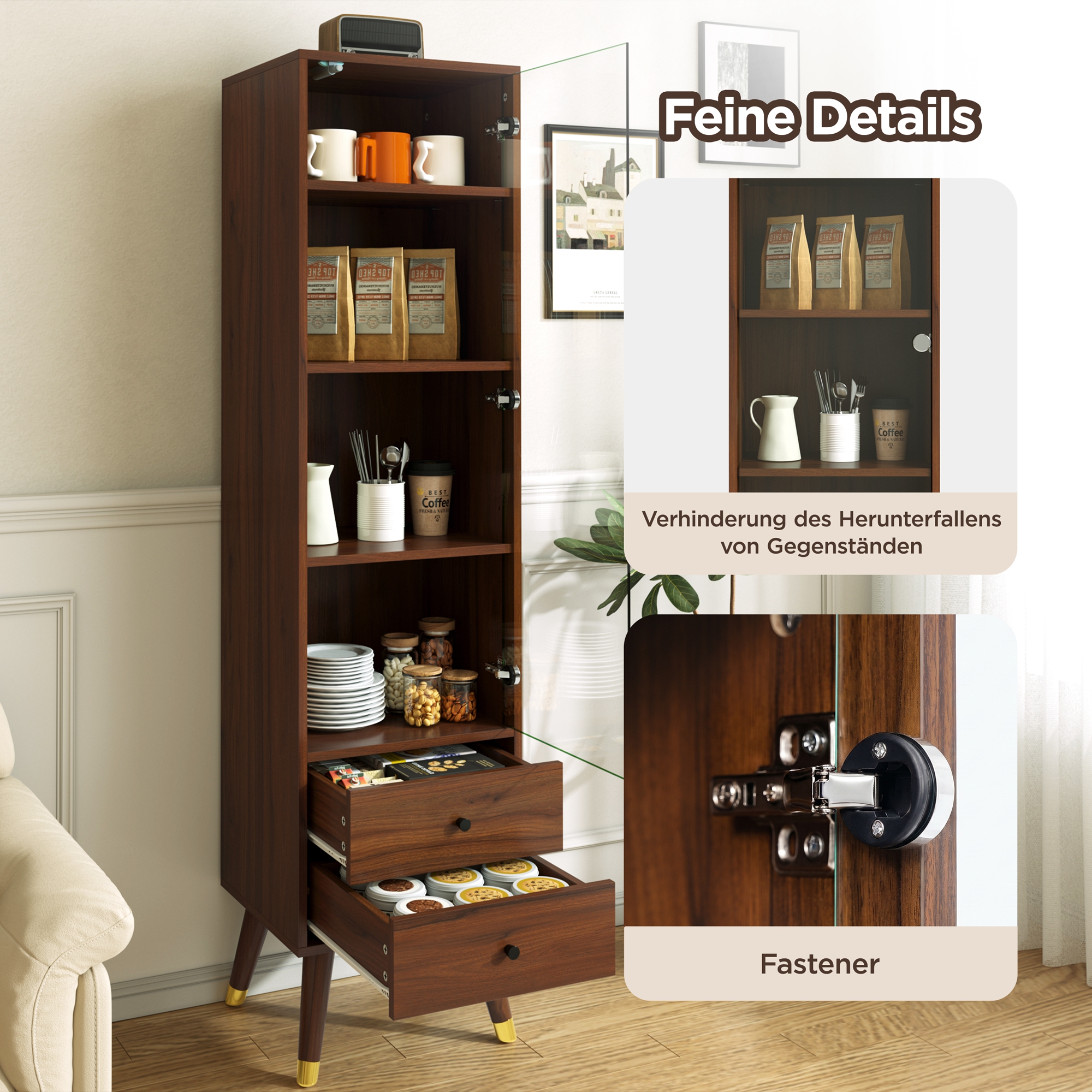 Présentation du vitrine