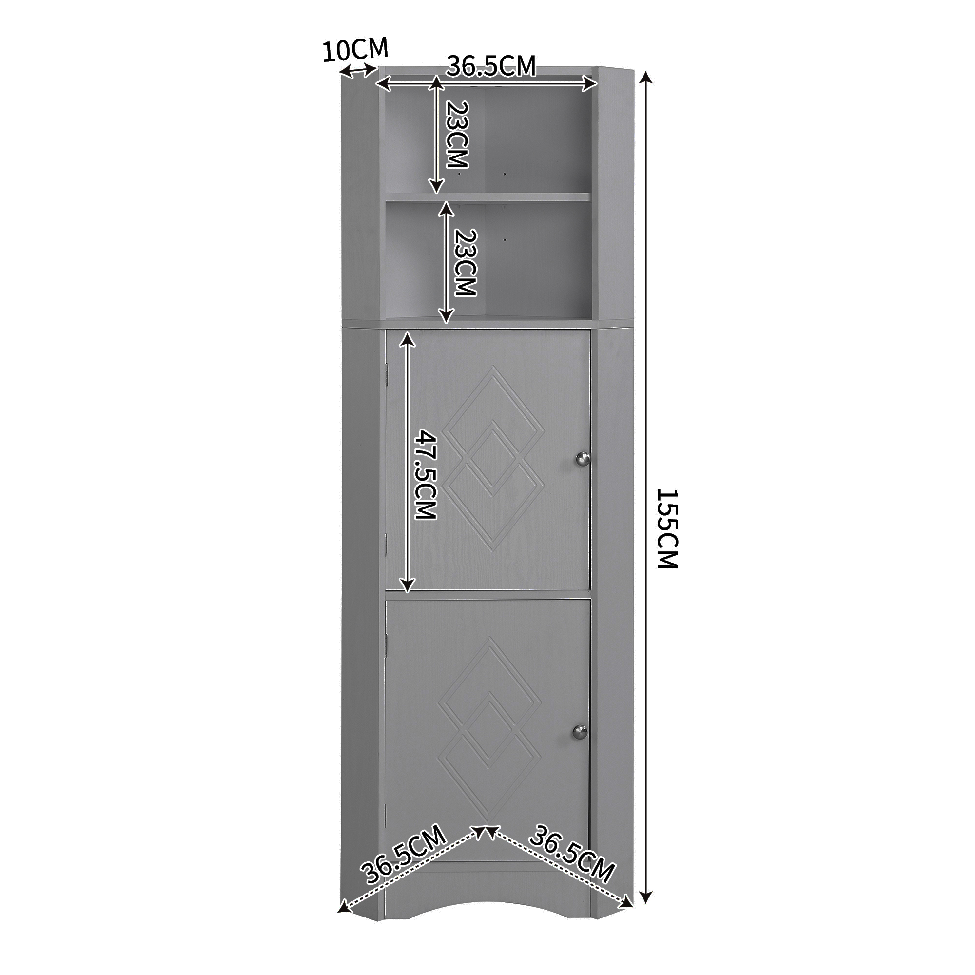 Dimensions du meuble de salle de bains