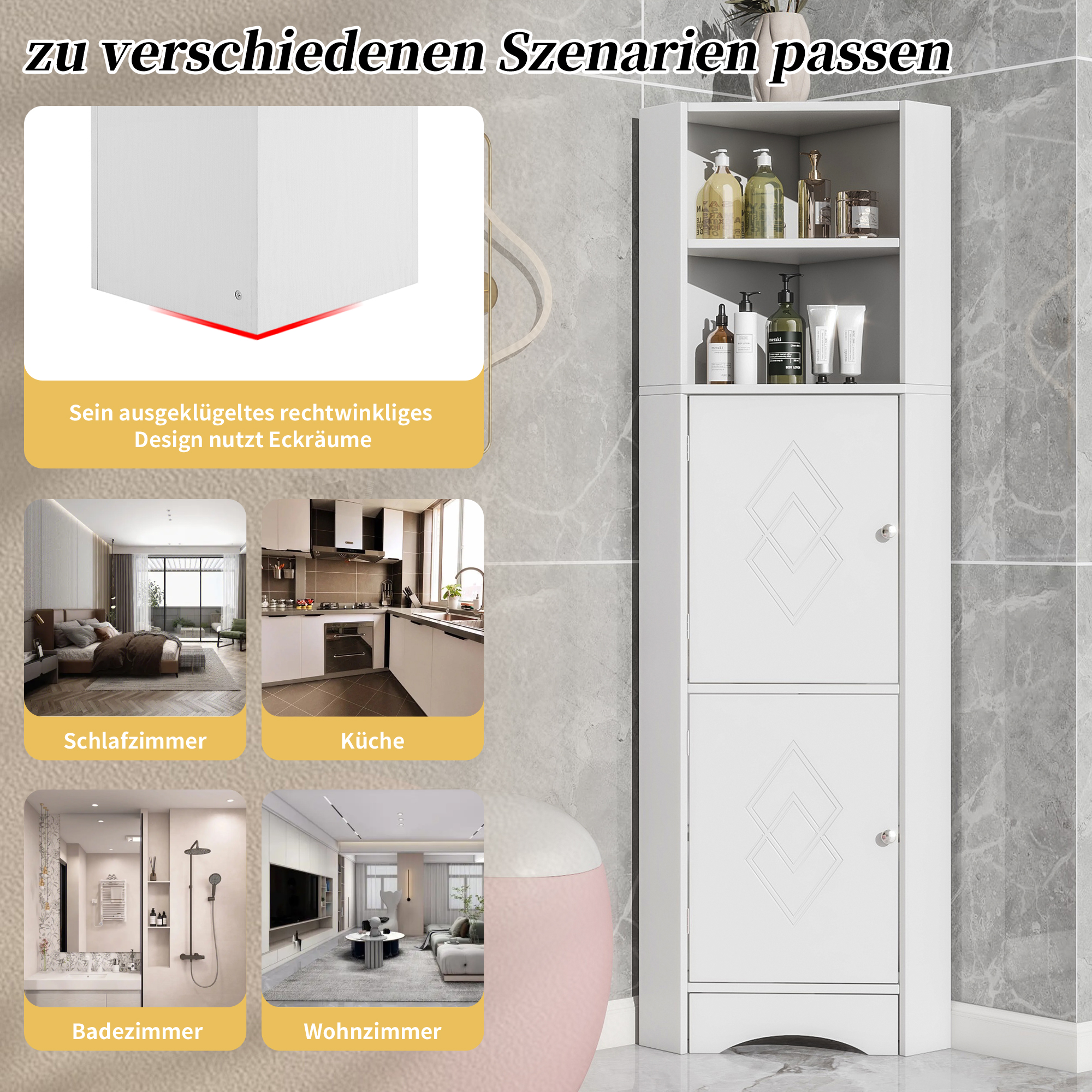 Présentation du meuble de salle de bains