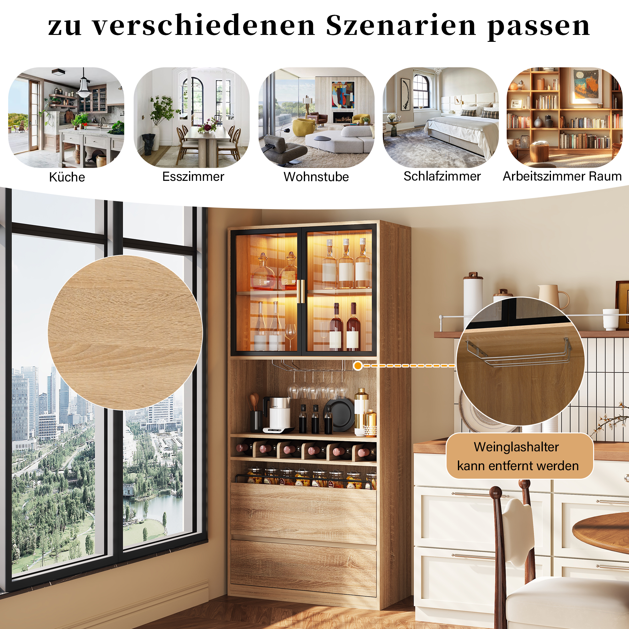 Présentation du vitrine