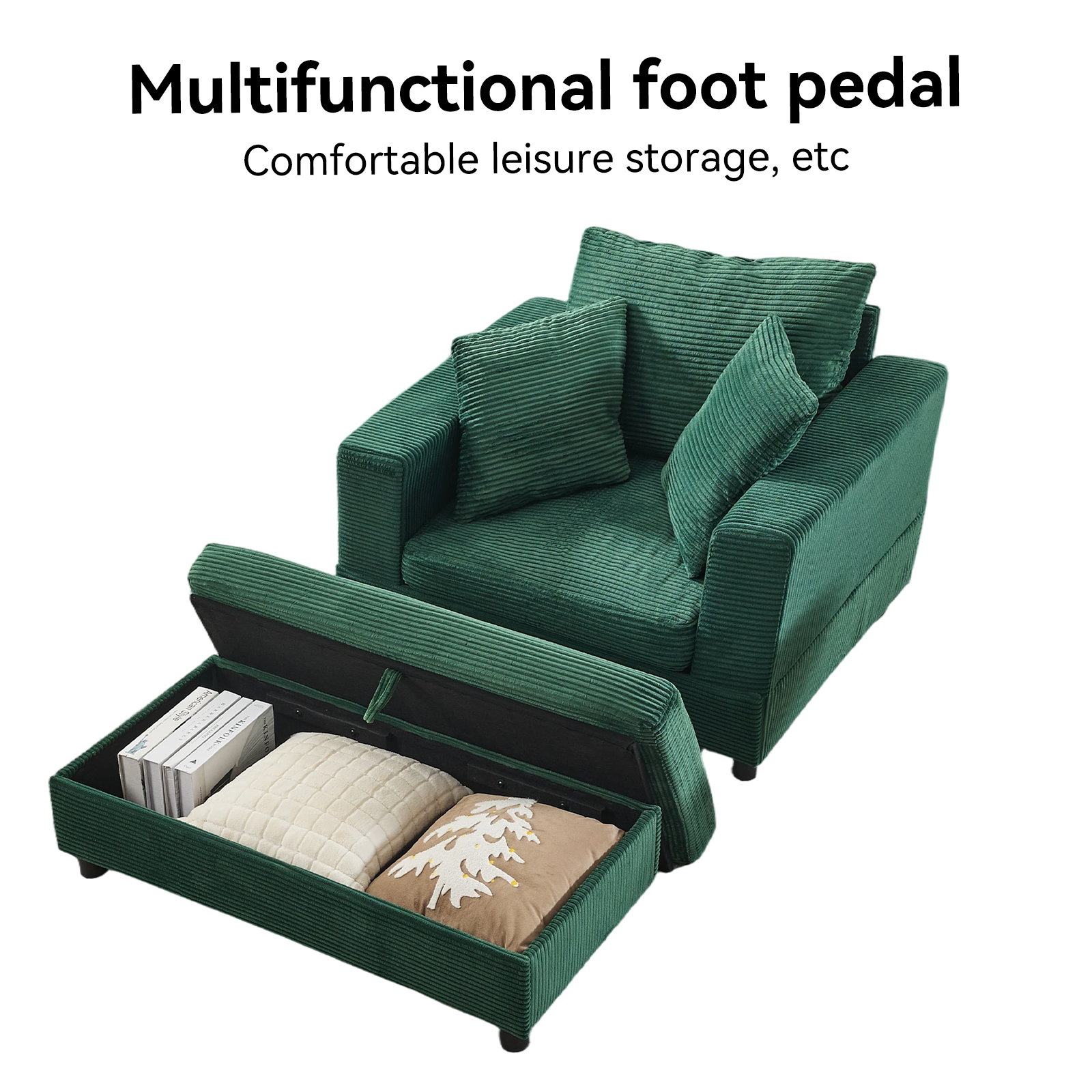 Présentation du fauteuil d'appoint
