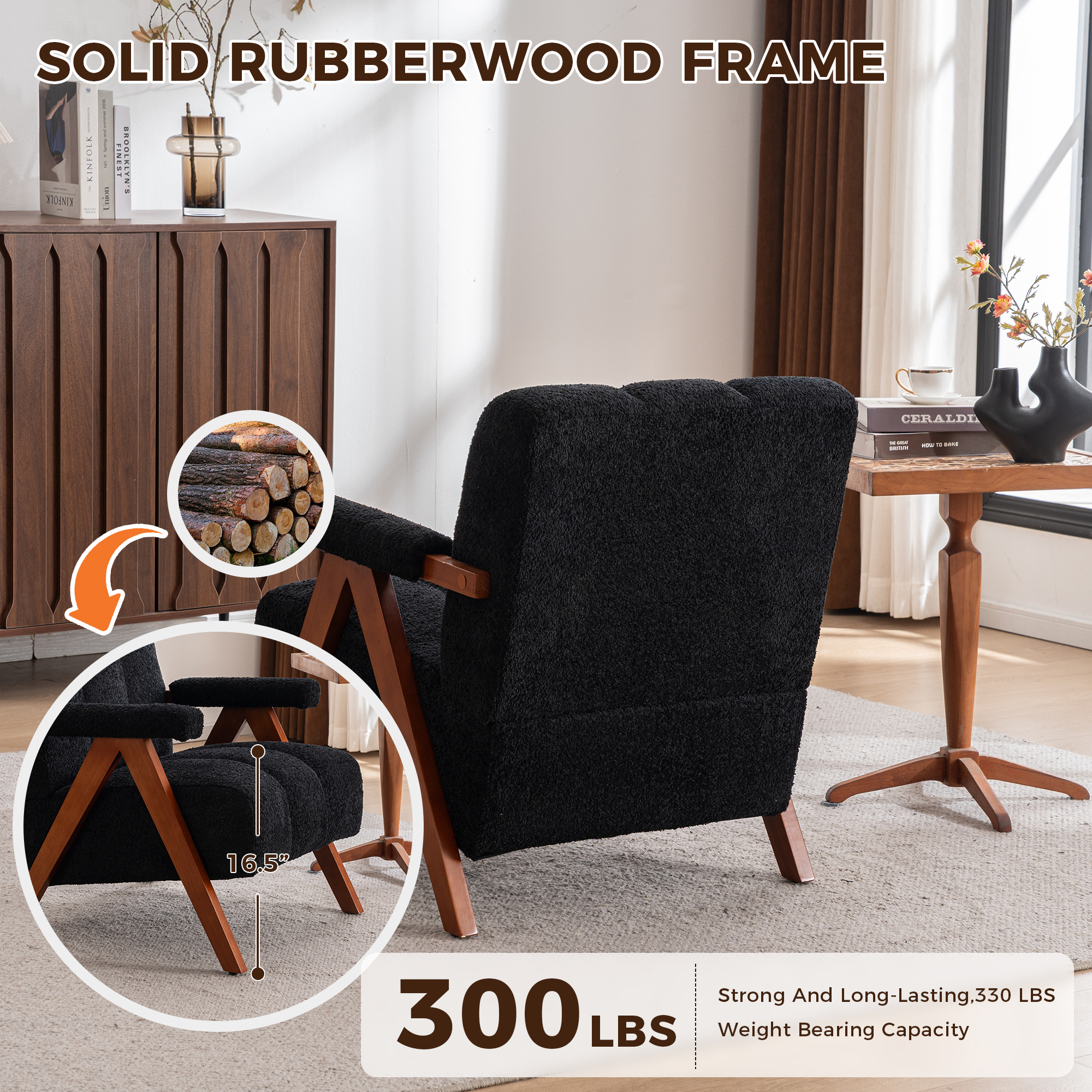 Présentation du fauteuil d'appoint