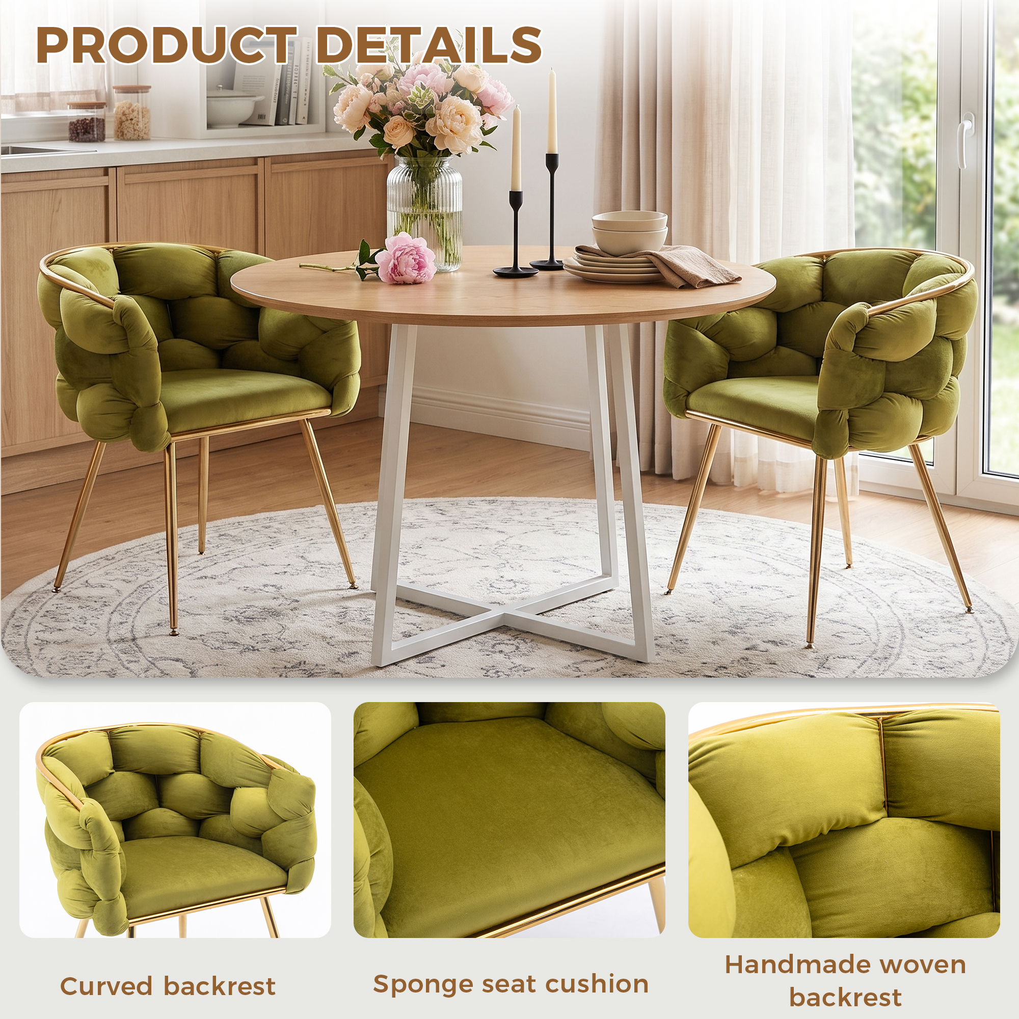 Présentation du fauteuil d'appoint