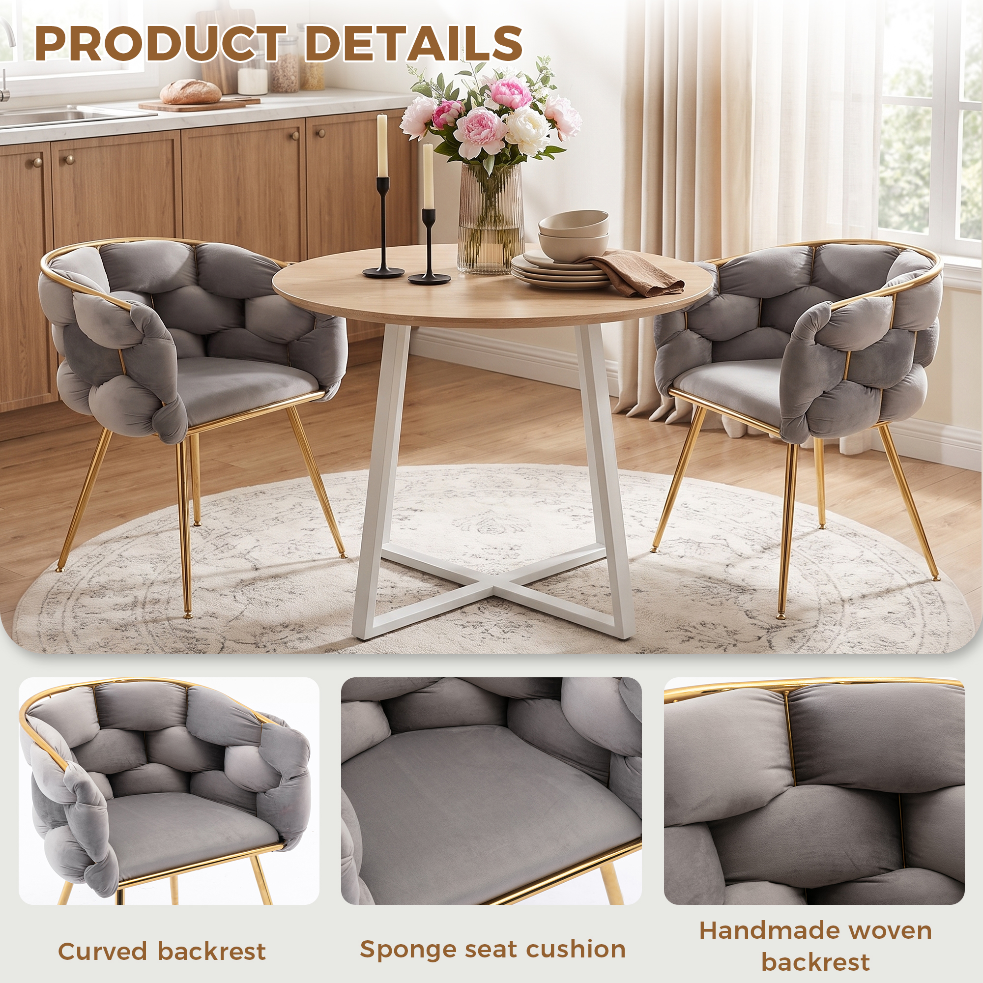 Présentation du fauteuil d'appoint