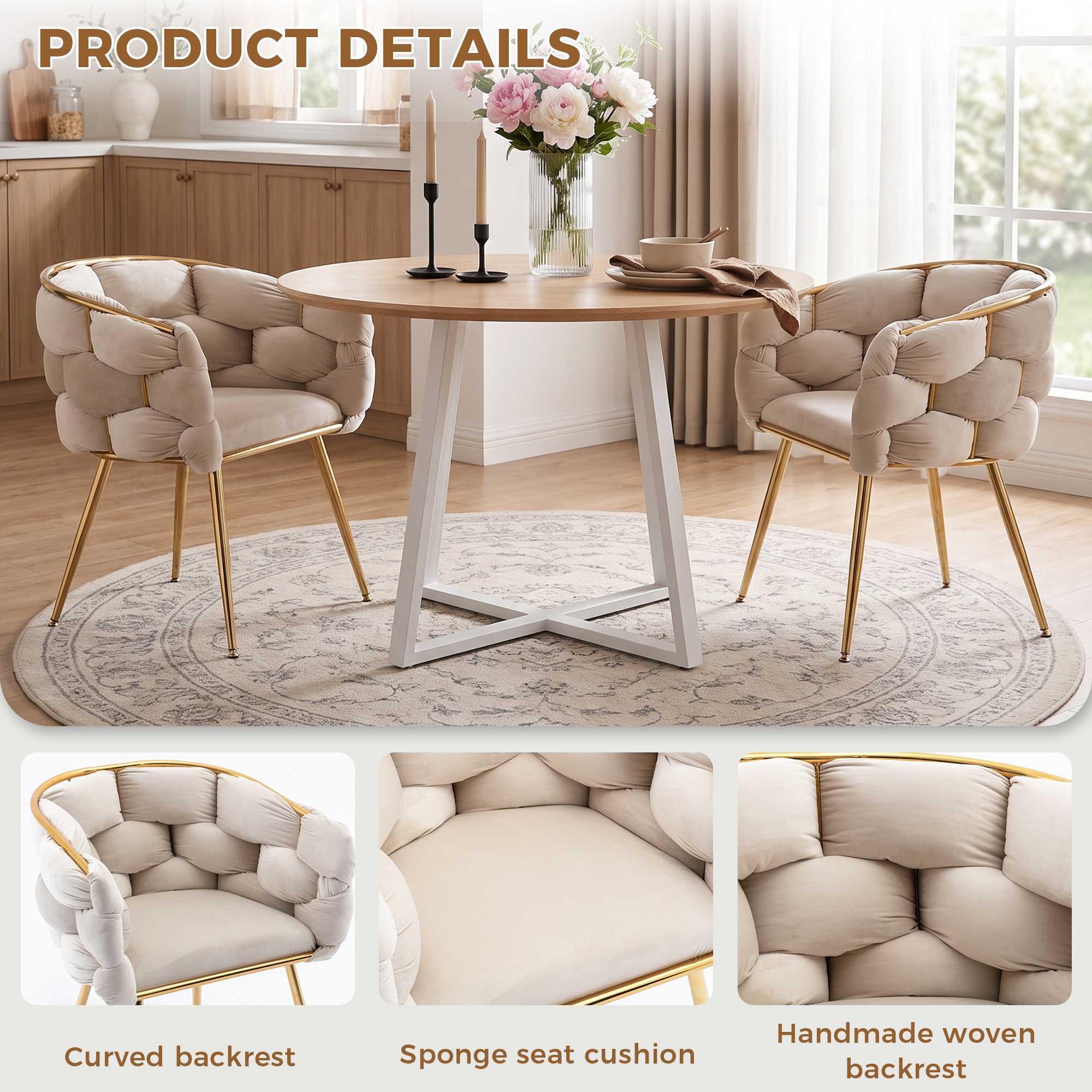 Présentation du fauteuil d'appoint