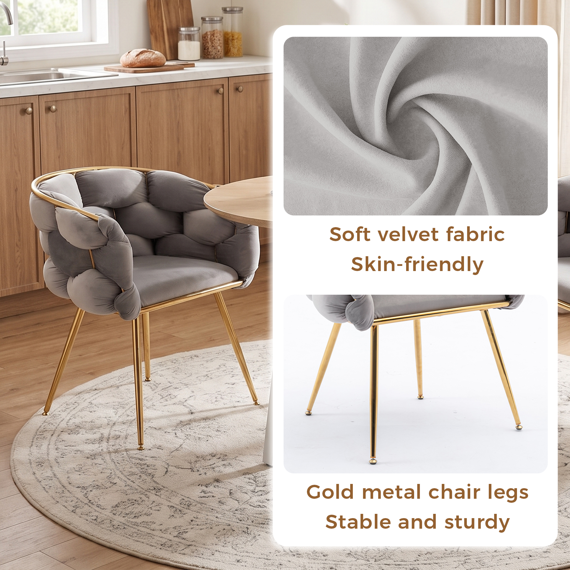 Présentation du fauteuil d'appoint