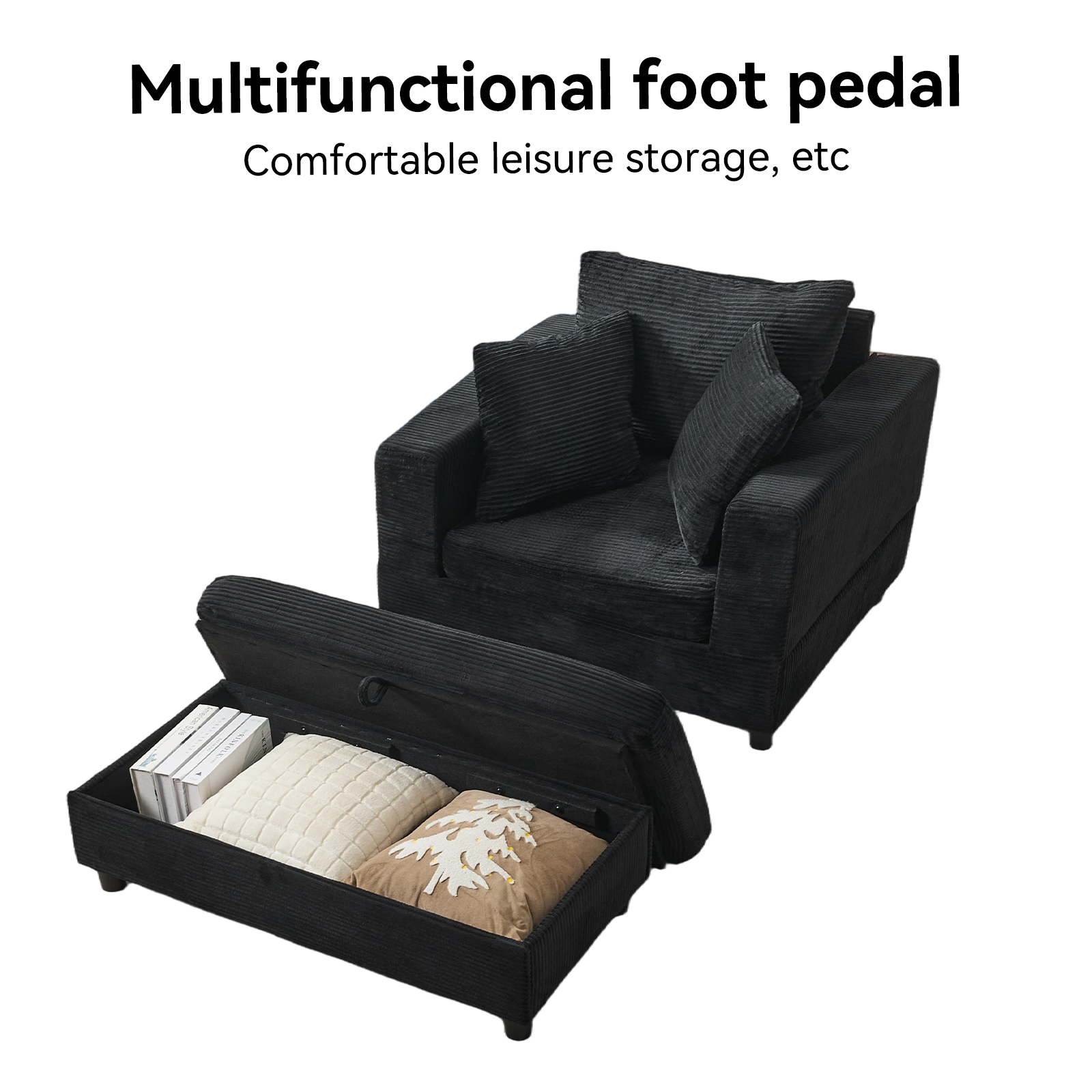 Présentation du fauteuil d'appoint