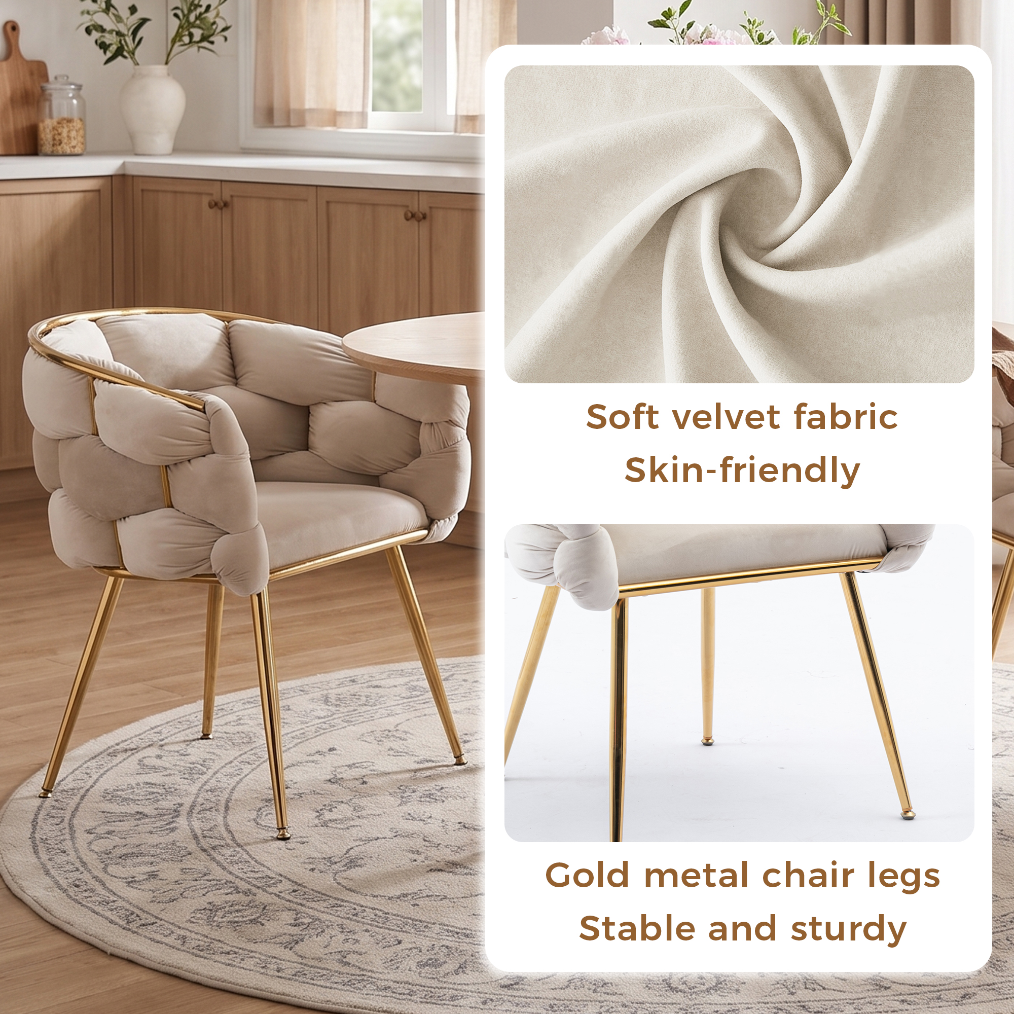 Présentation du fauteuil d'appoint