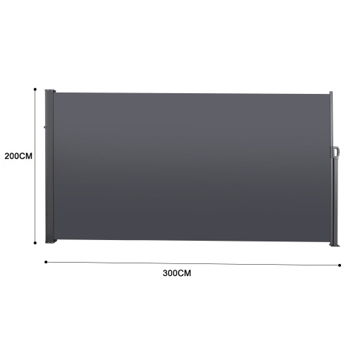 Tissu polyester 220 g/m² revêtement PU étanche, cadre anti‑rouille