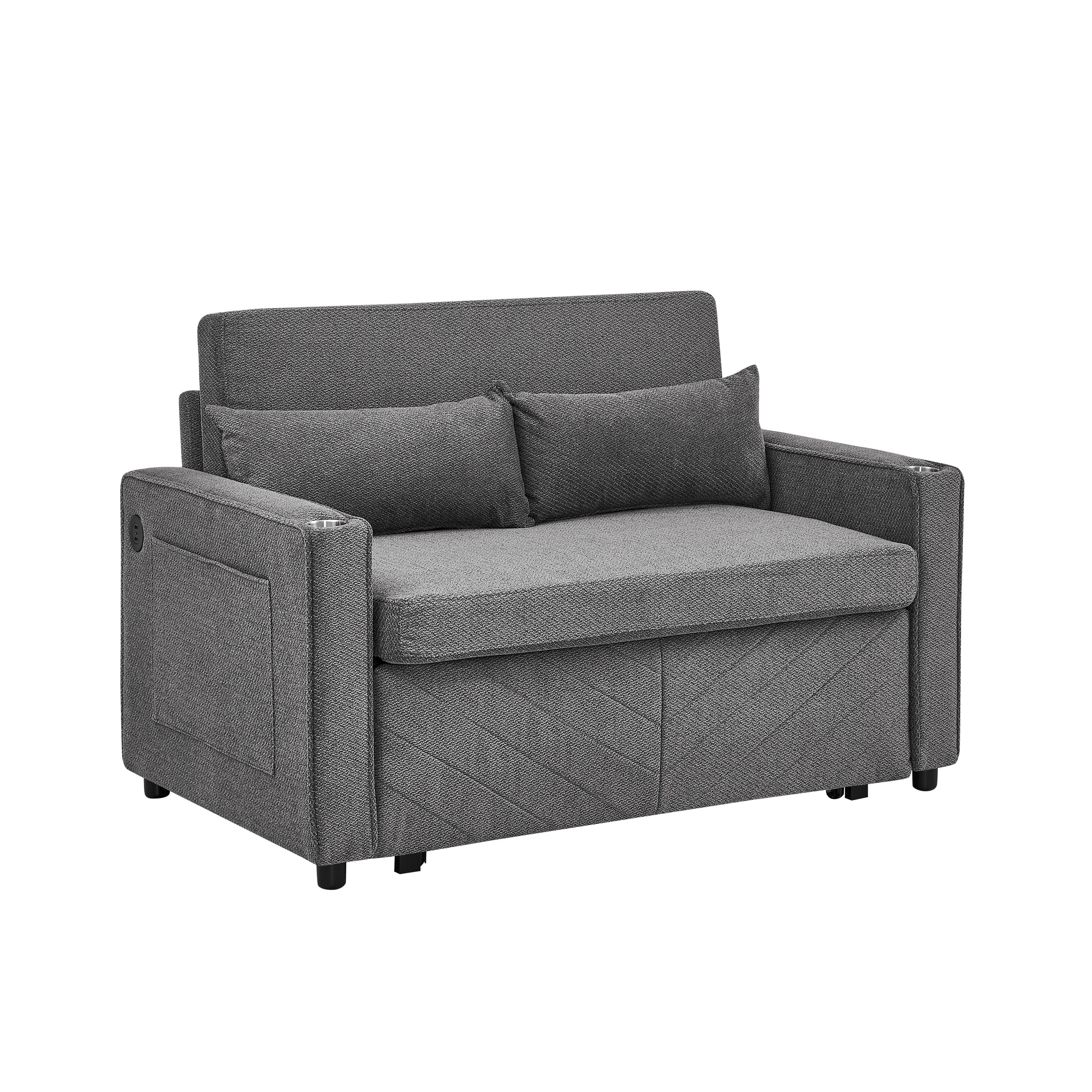 Canapé convertible 3 en 1 design luxe minimaliste