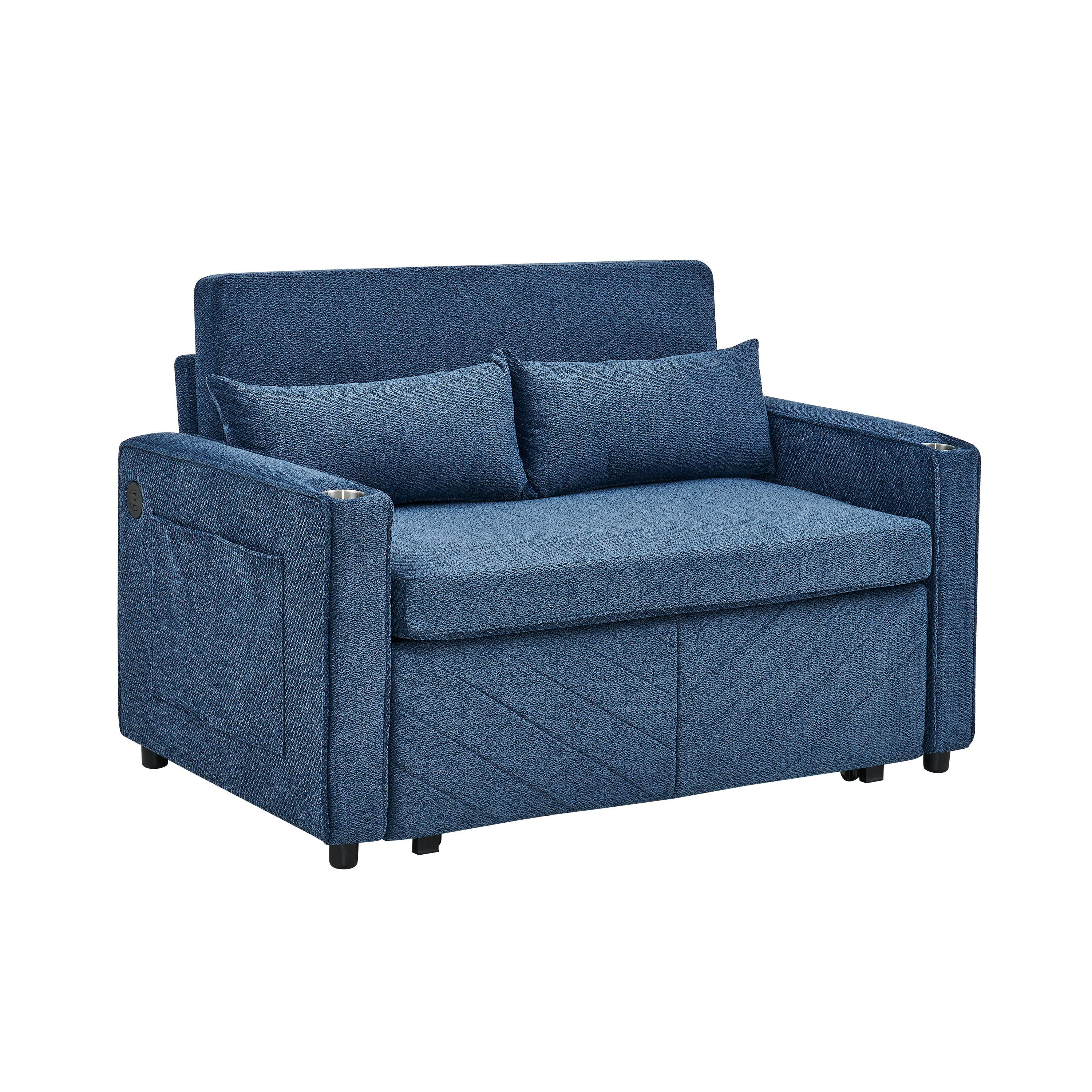 Canapé convertible 3 en 1 design luxe minimaliste