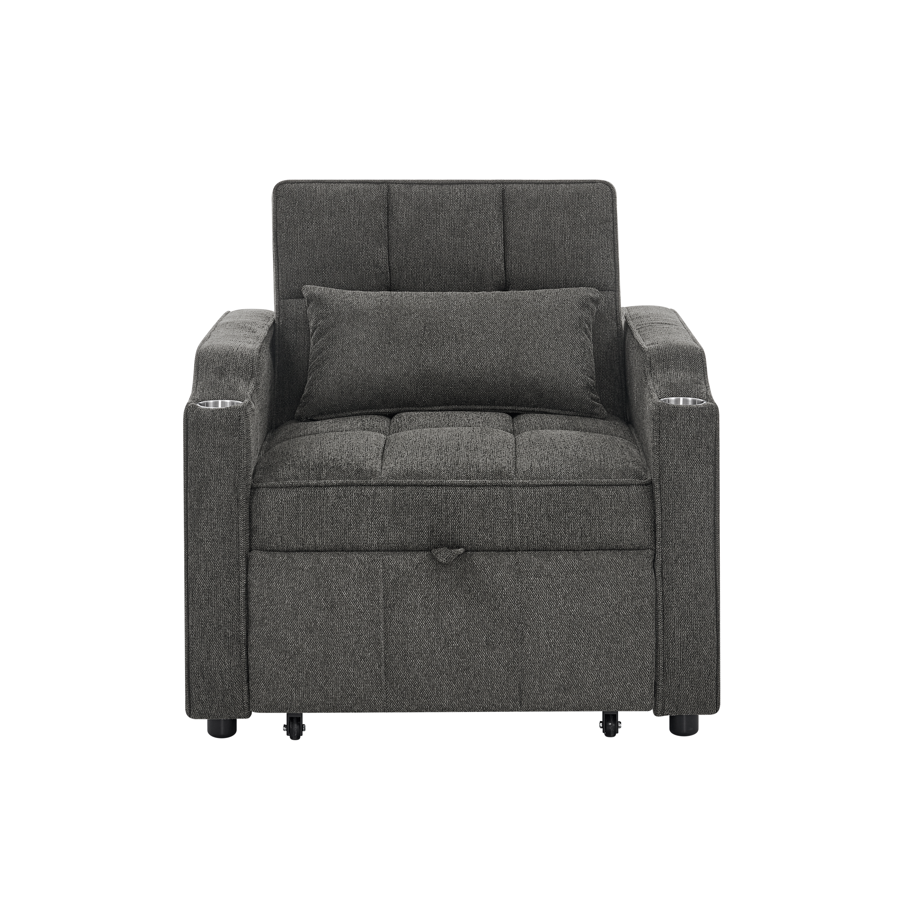 Fauteuil inclinable électrique avec USB et USB-C dans accoudoir, porte-gobelet acier inoxydable, poches latérales, montage rapide, pour salon et home cinéma, confort et technologie, massage et détente - image 22