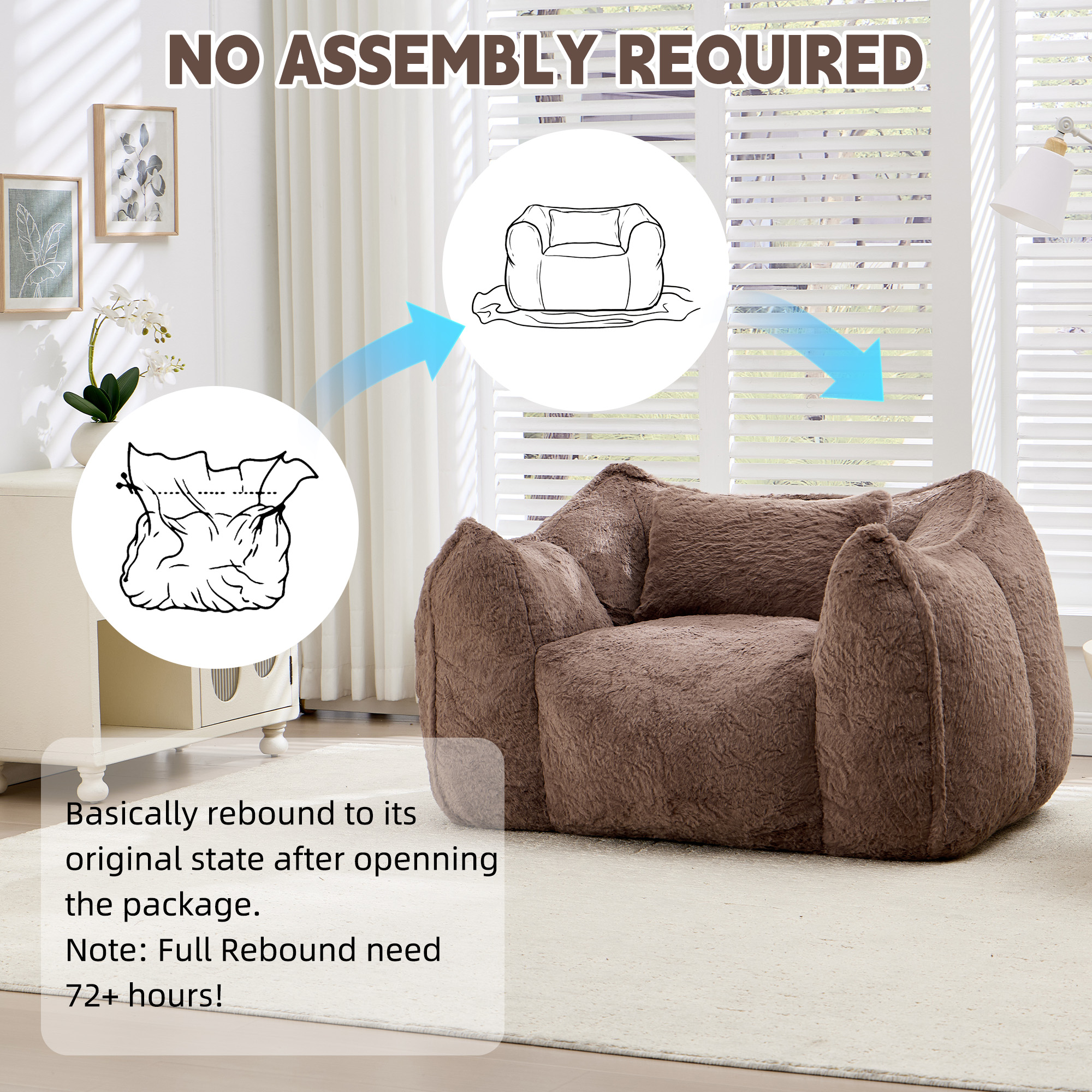 Fauteuil de relaxation - détail