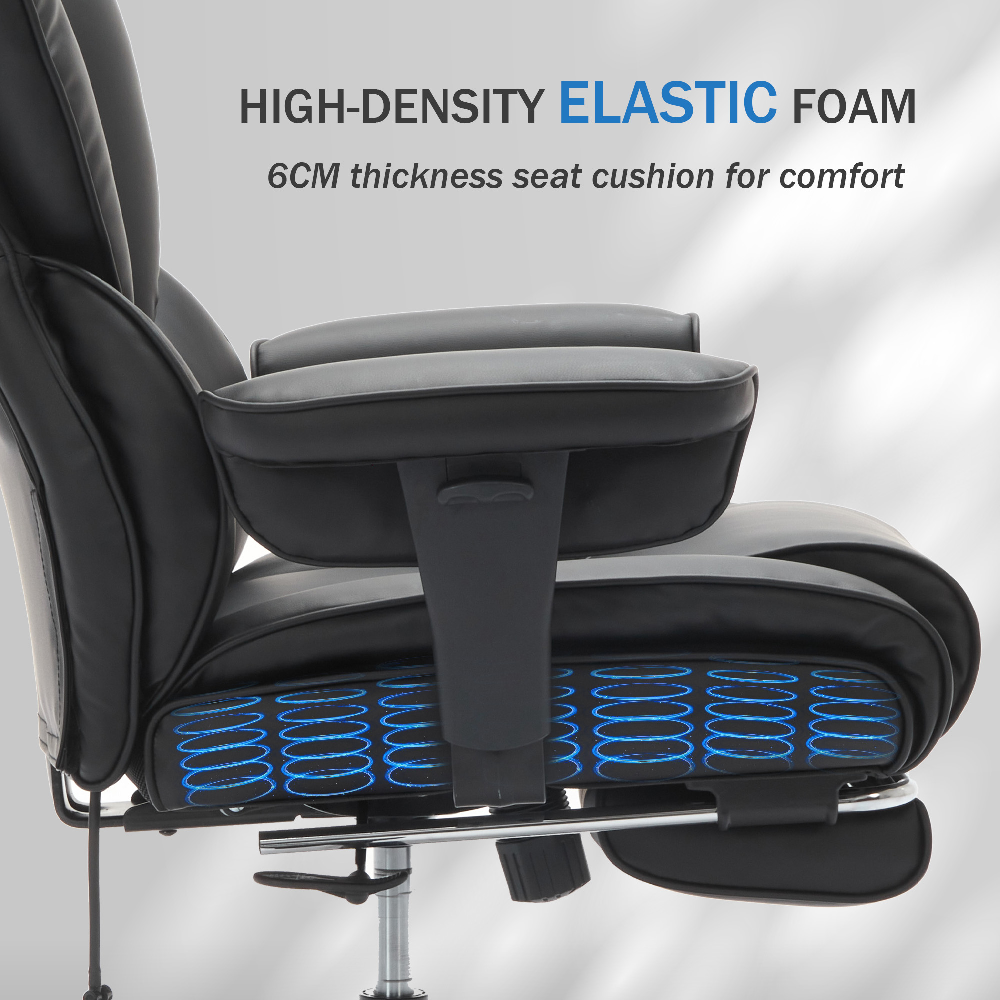 fauteuil ergonomique avec airbag lombaire réglable