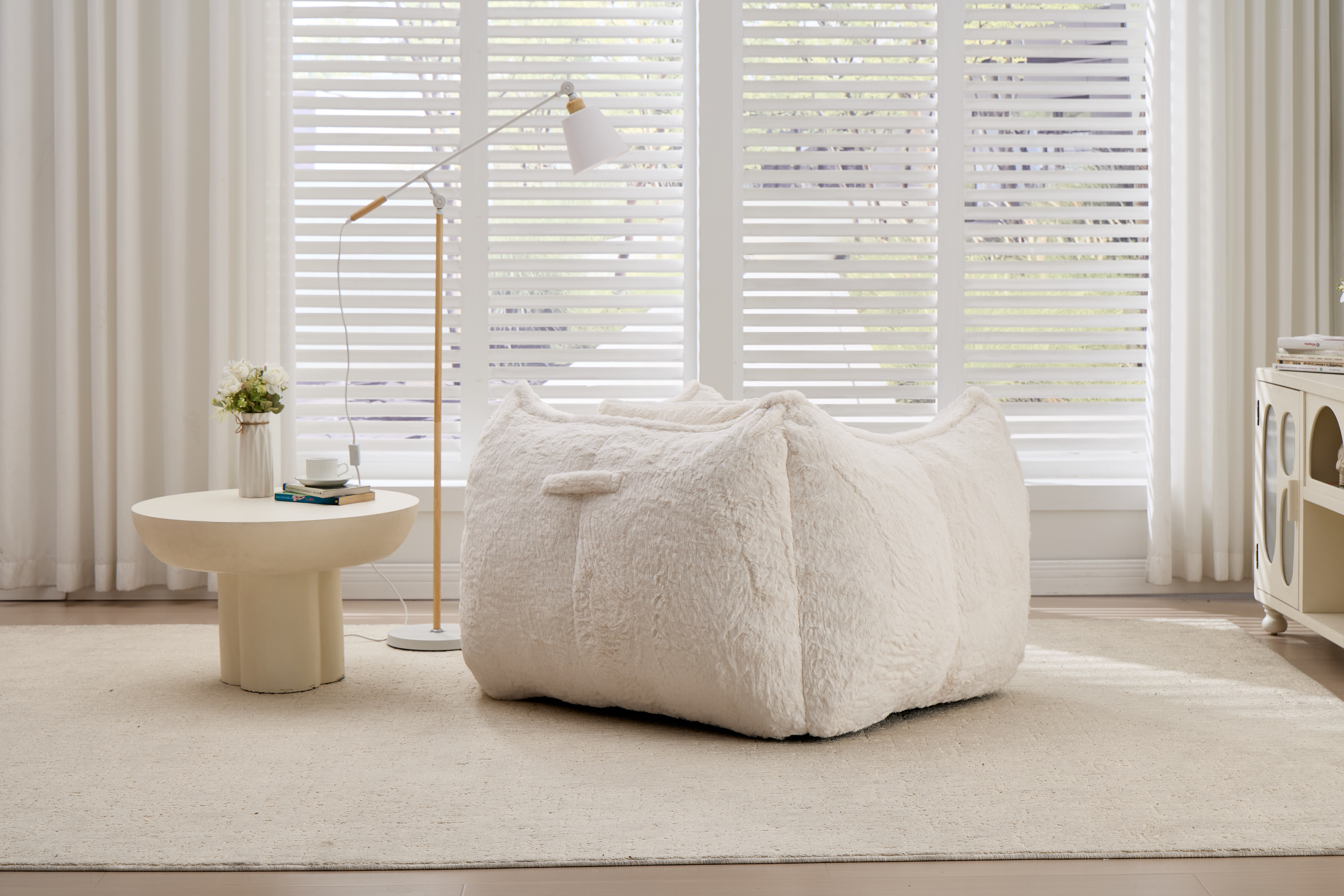 Giant Bean Bag Chair with pillow, Comfy Large Bean
