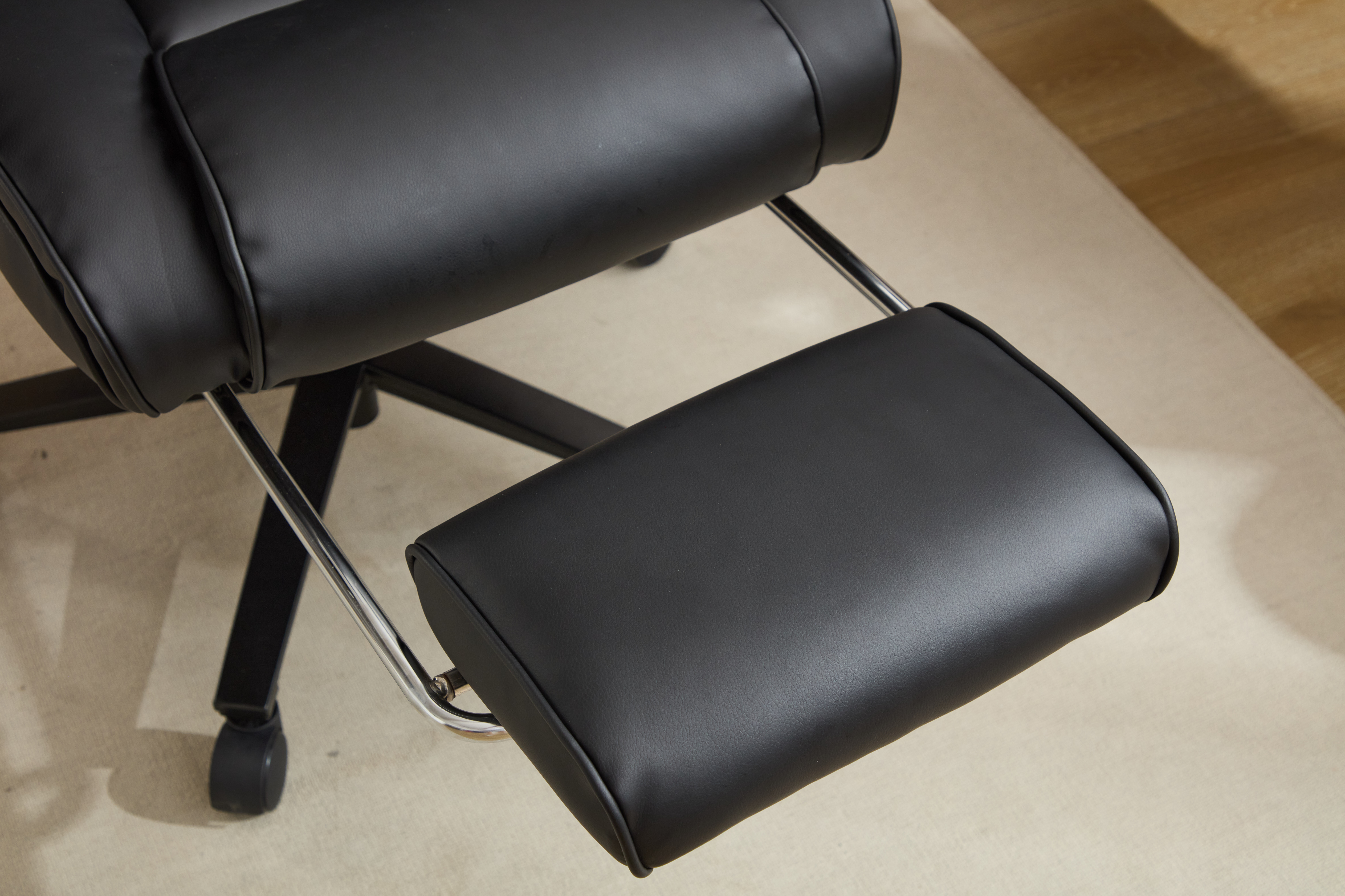 détail revêtement PU simili‑cuir