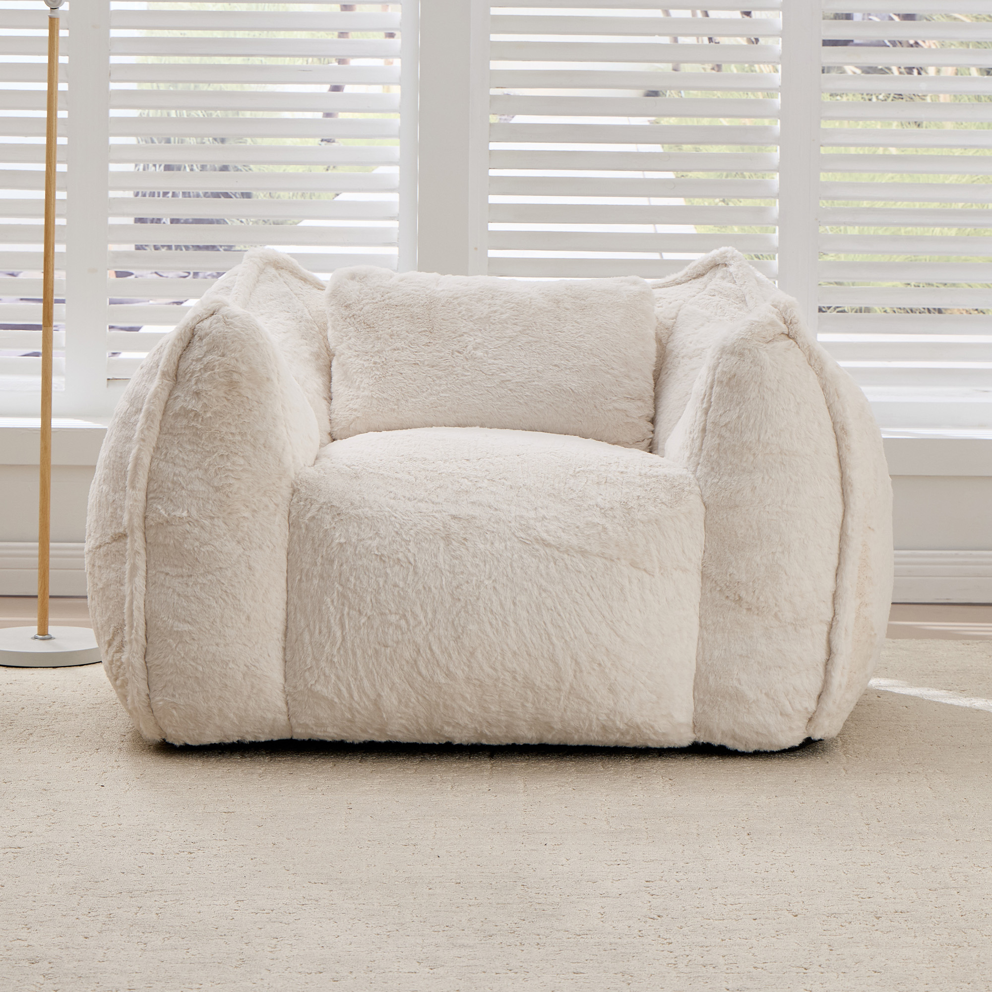 Giant Bean Bag Chair with pillow, Comfy Large Bean