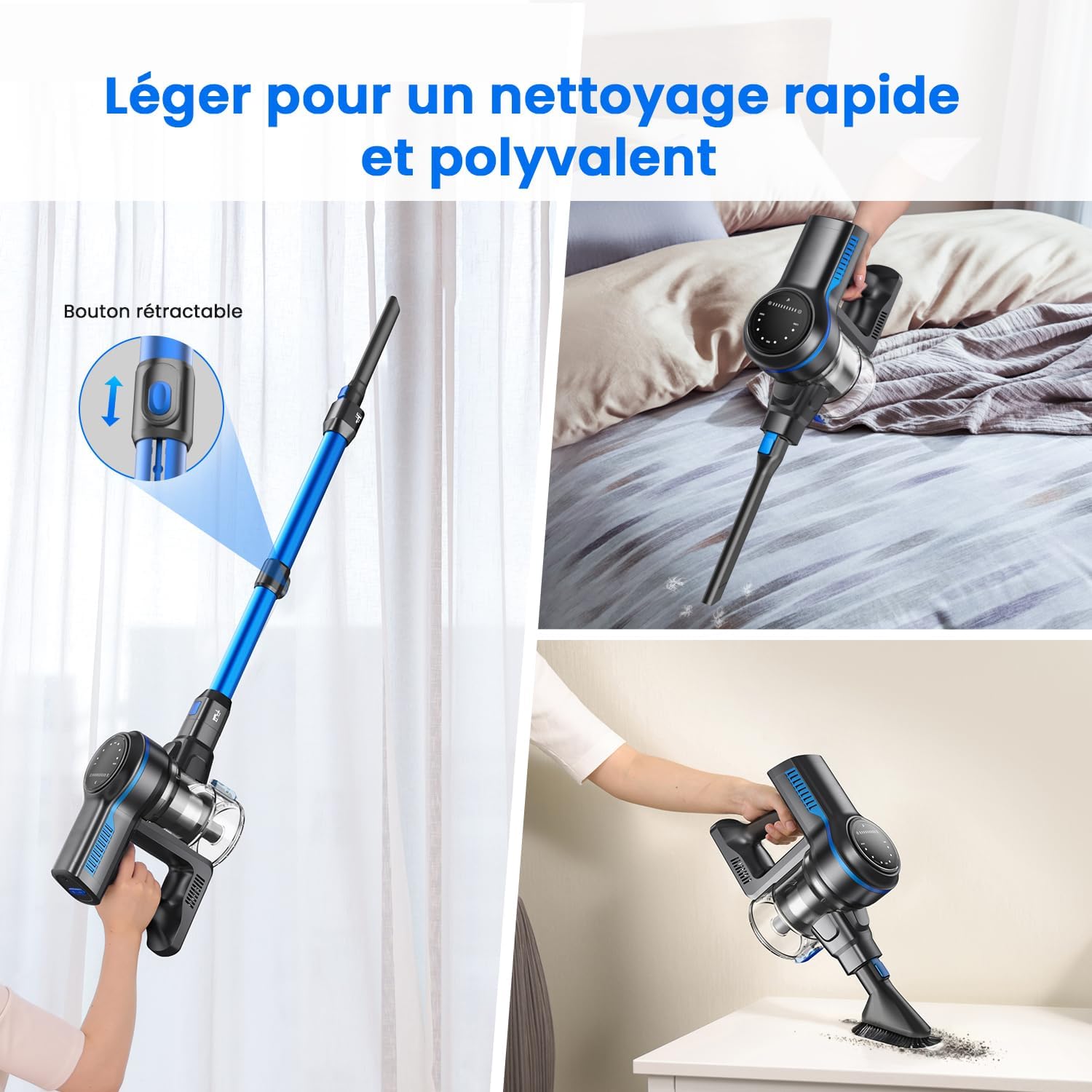 Détail du aspirateur
