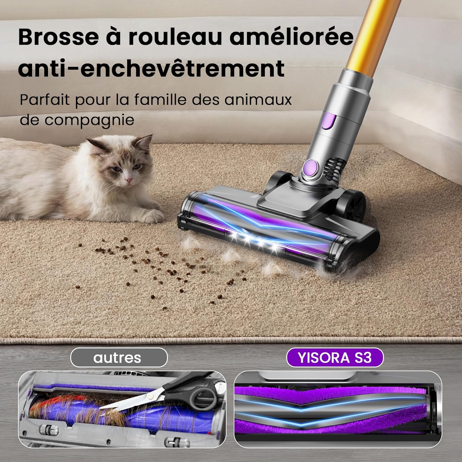 Présentation du aspirateur