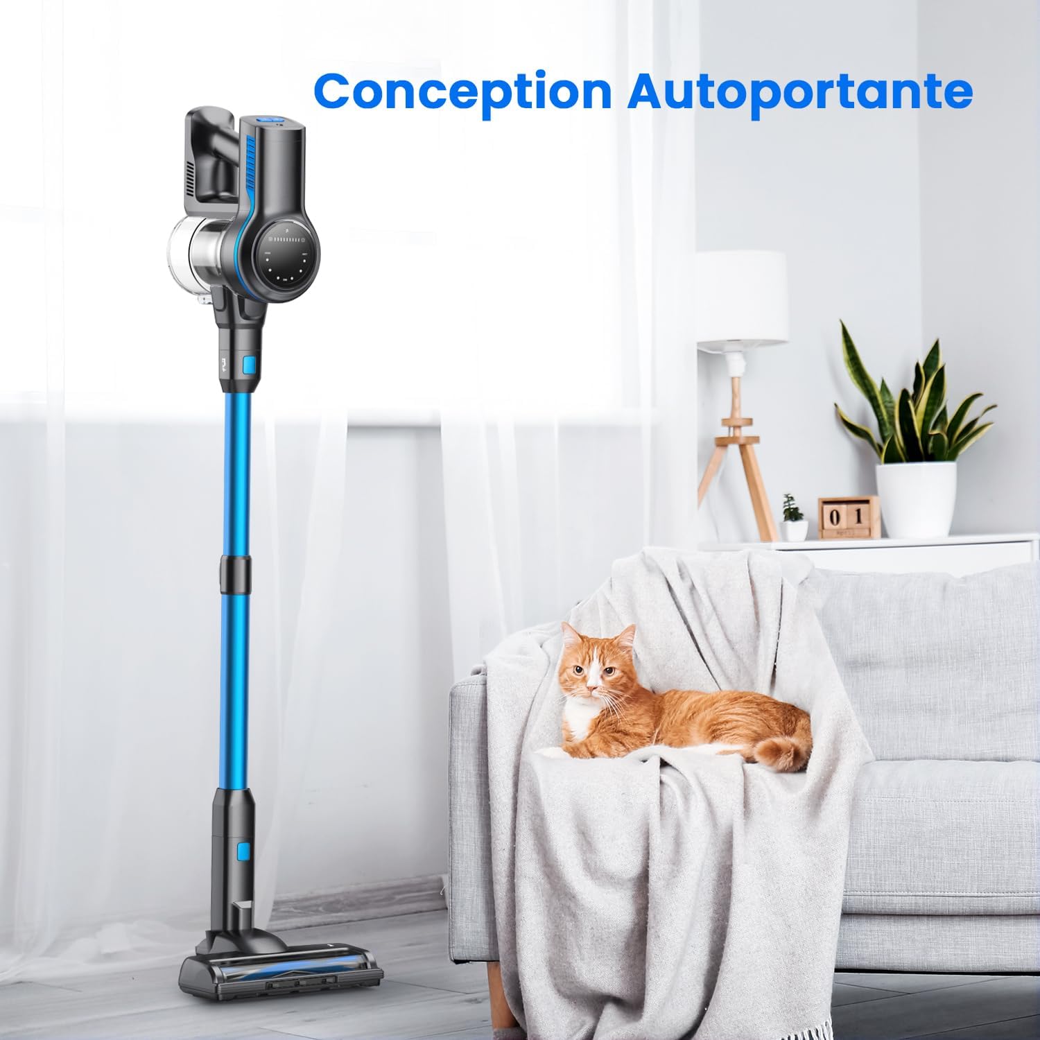 Moteur brushless 265W performance aspiration