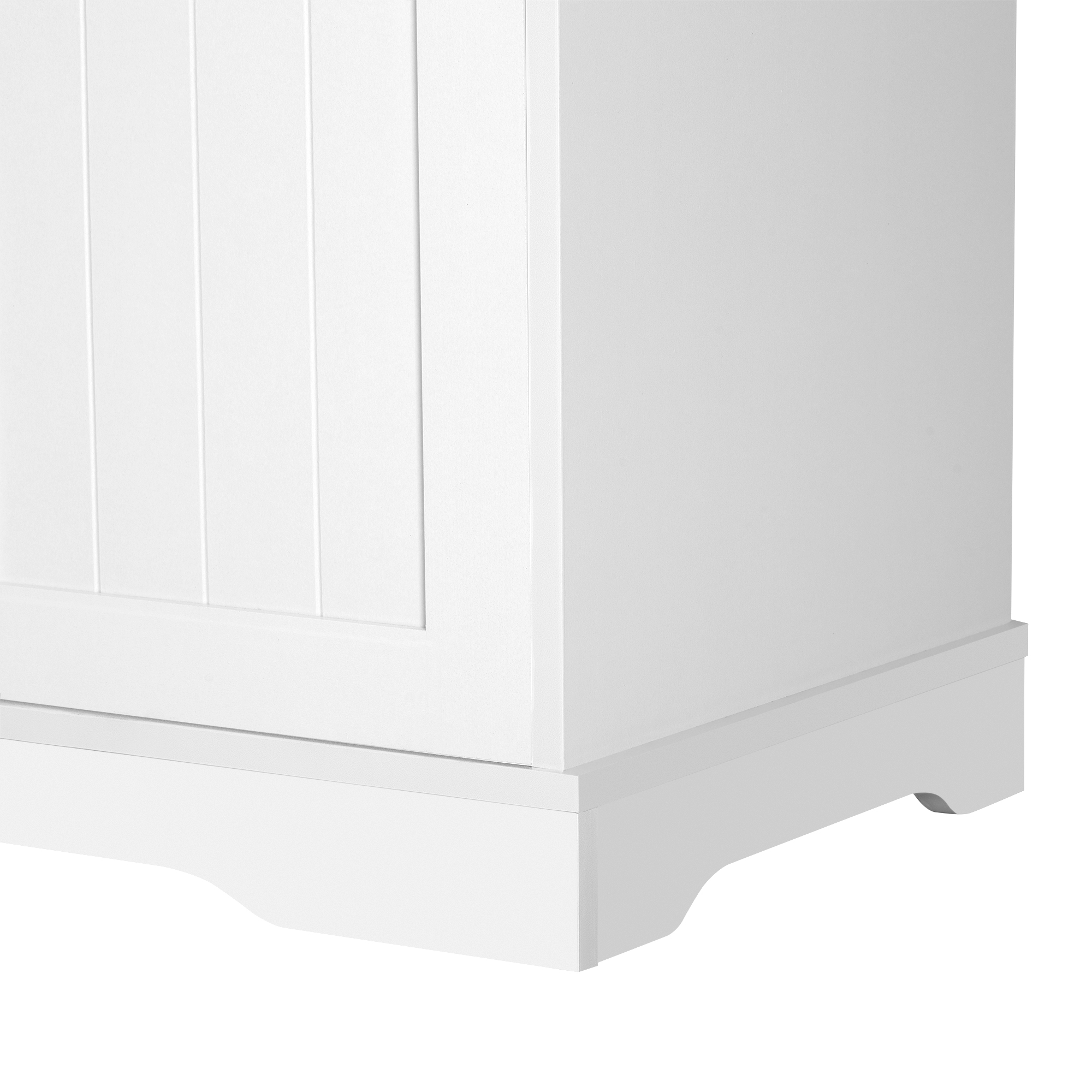 Buffet bahut moderne blanc avec poignées métalliqu - image 13