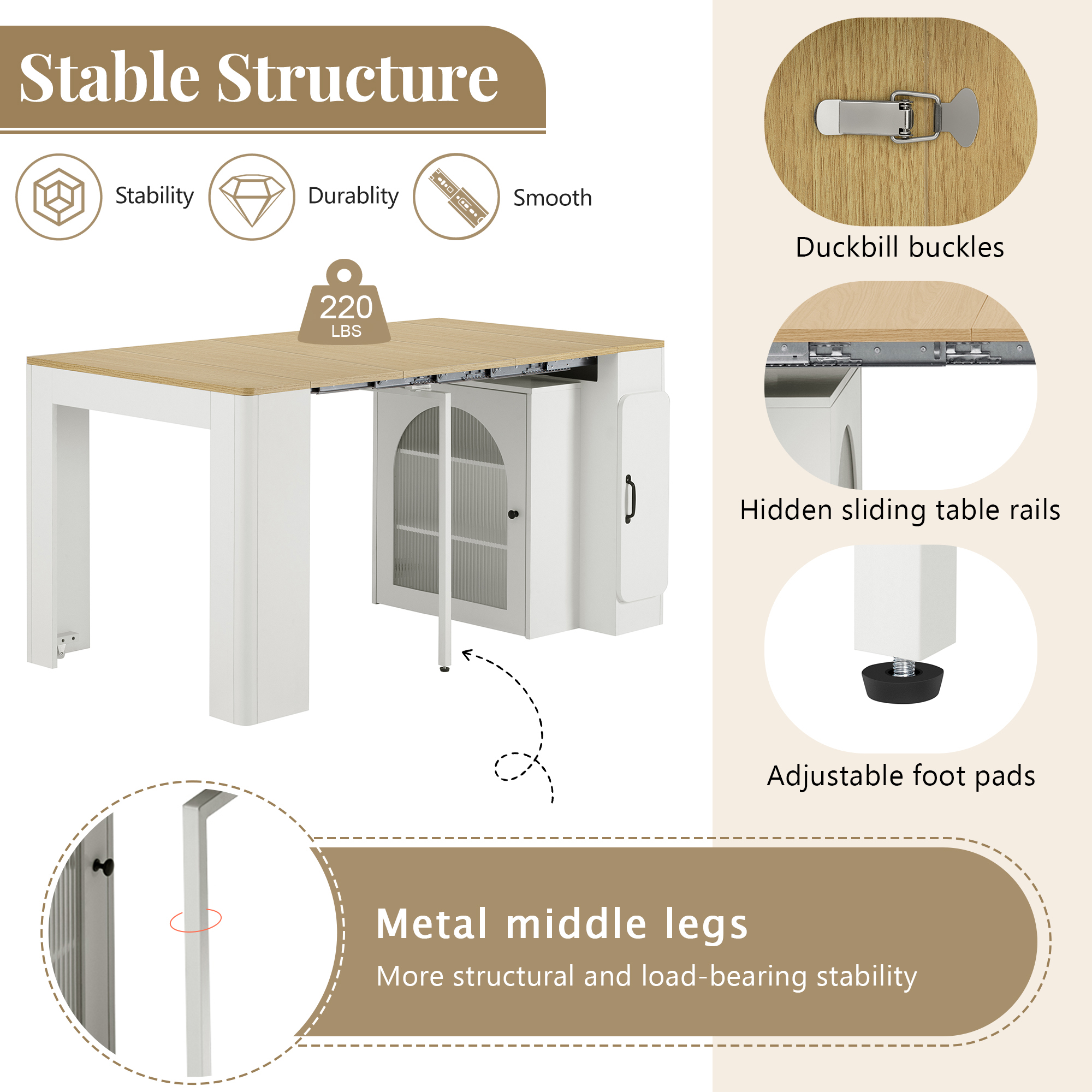 Présentation du table haute