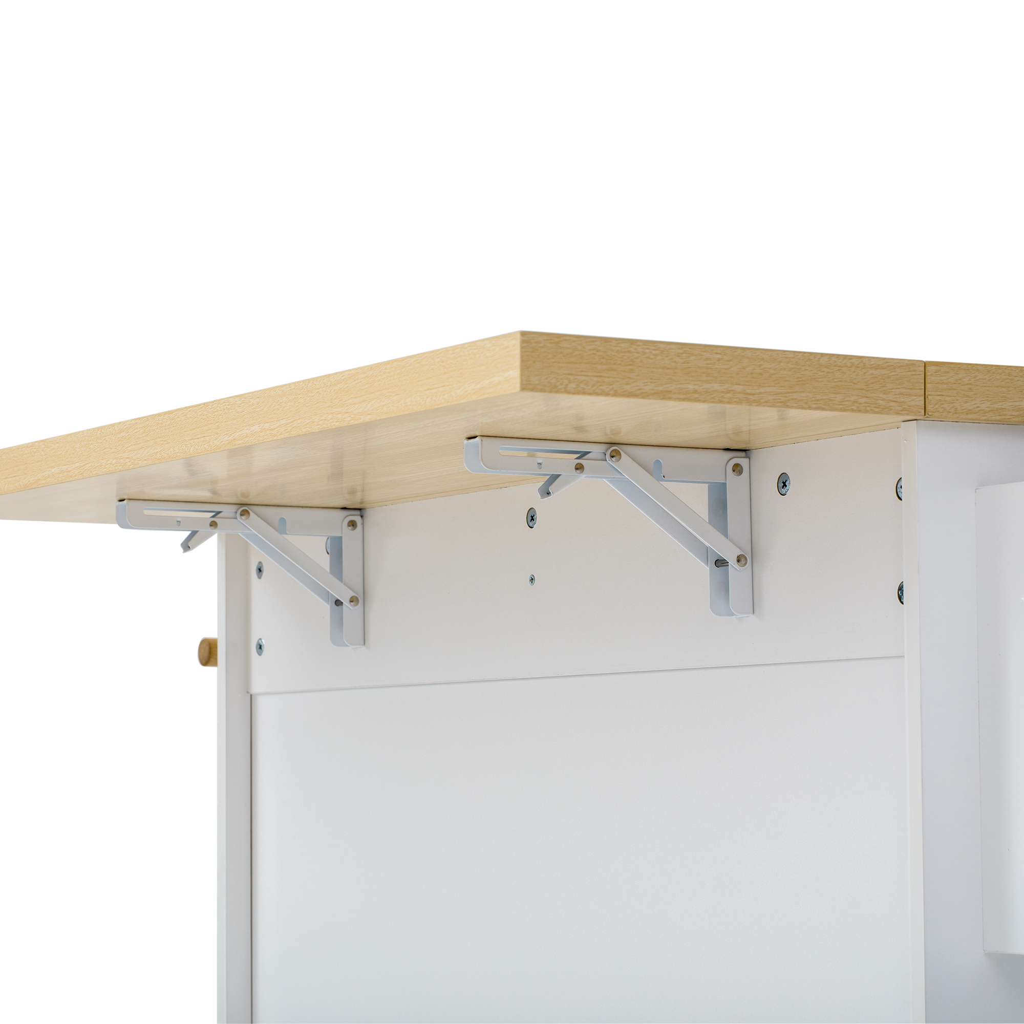 Îlot de cuisine mobile scandinave avec plan de tra - image 6