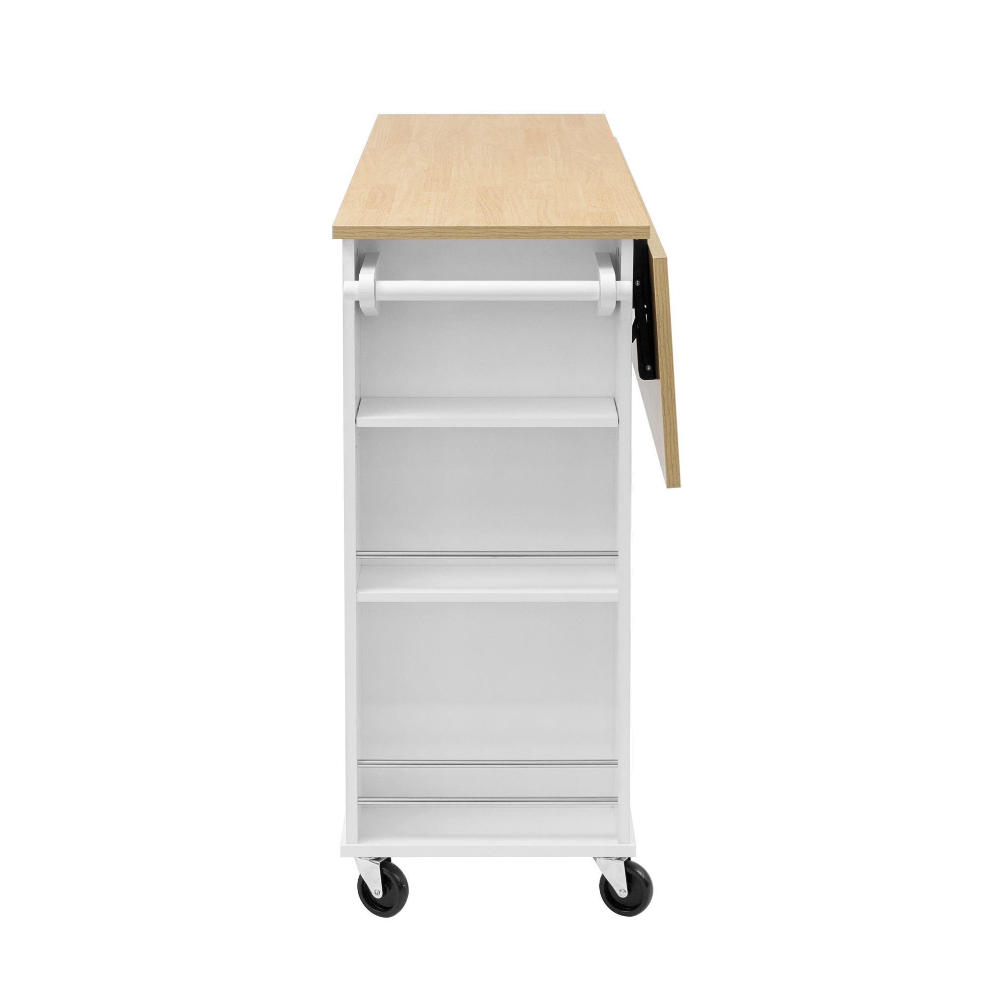 Îlot de cuisine moderne avec plan de travail dépli - image 16