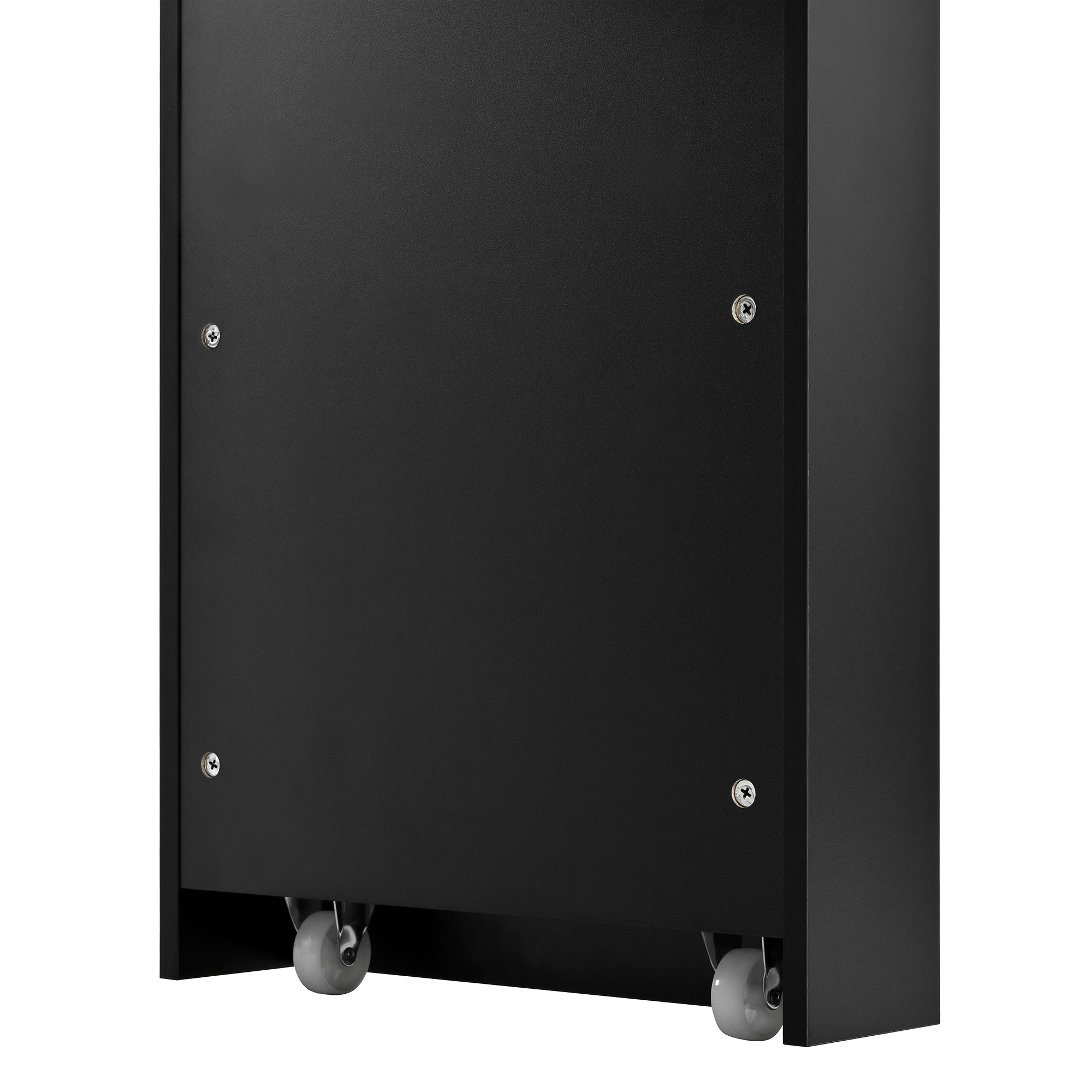 détail système de glissement du plateau extensible
