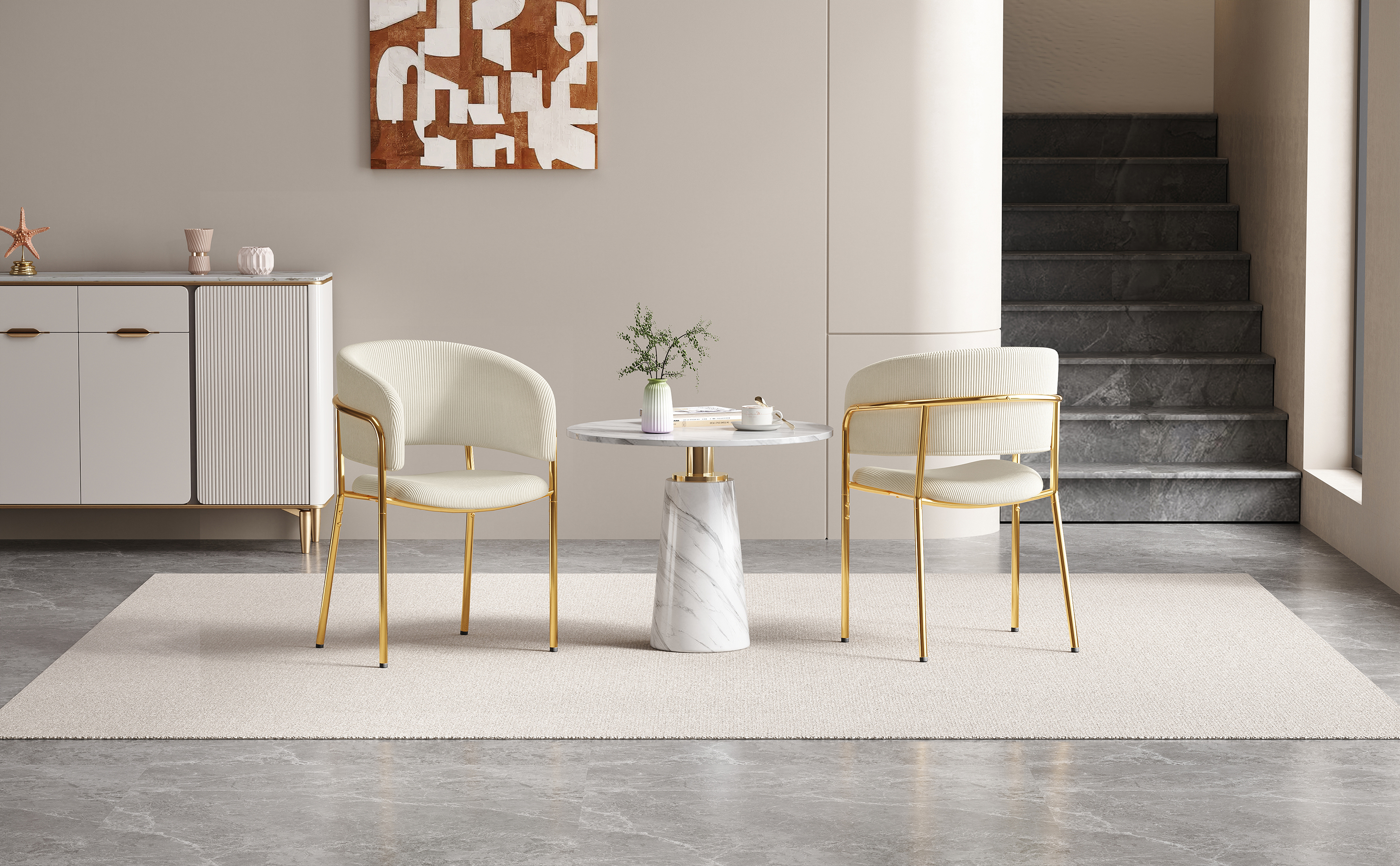 Présentation du chaise de salle à manger