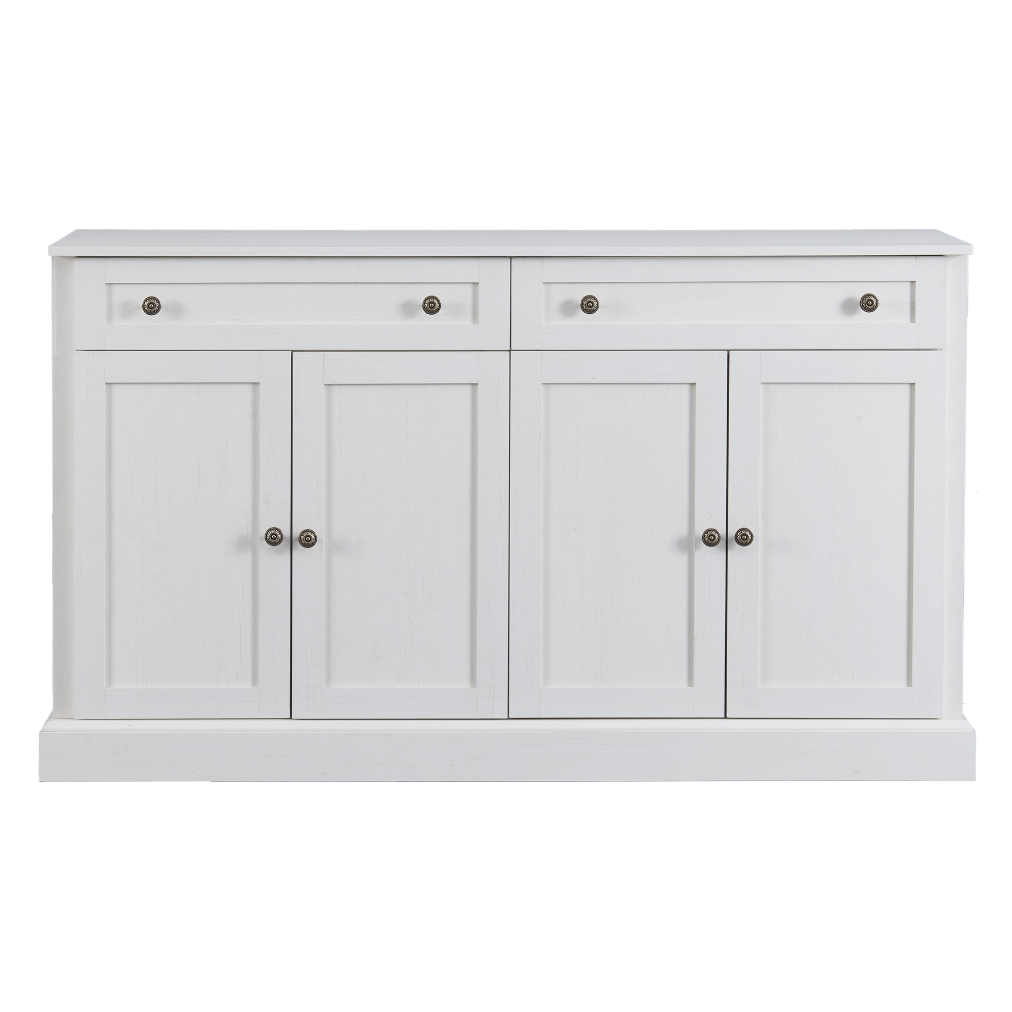 Grand buffet 4 portes et 2 tiroirs avec corps blan - image 15