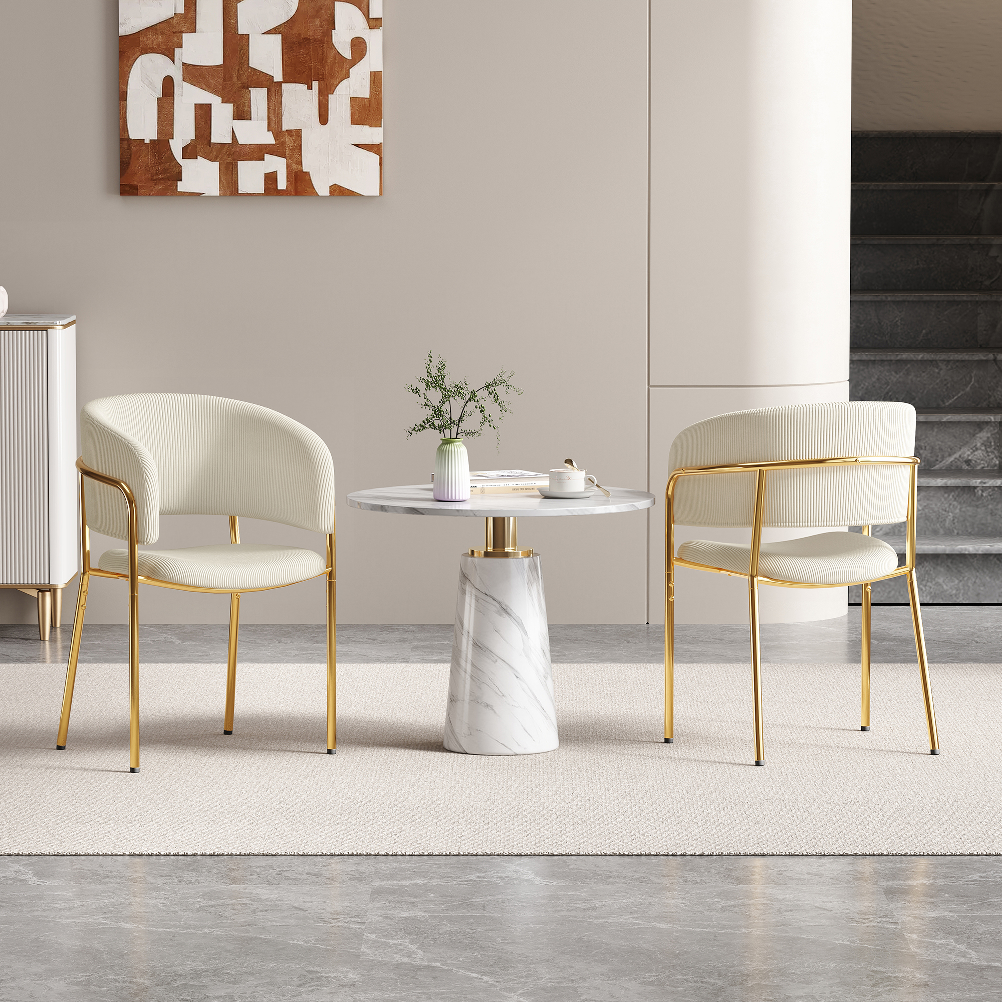 Vue principale du chaise de salle à manger