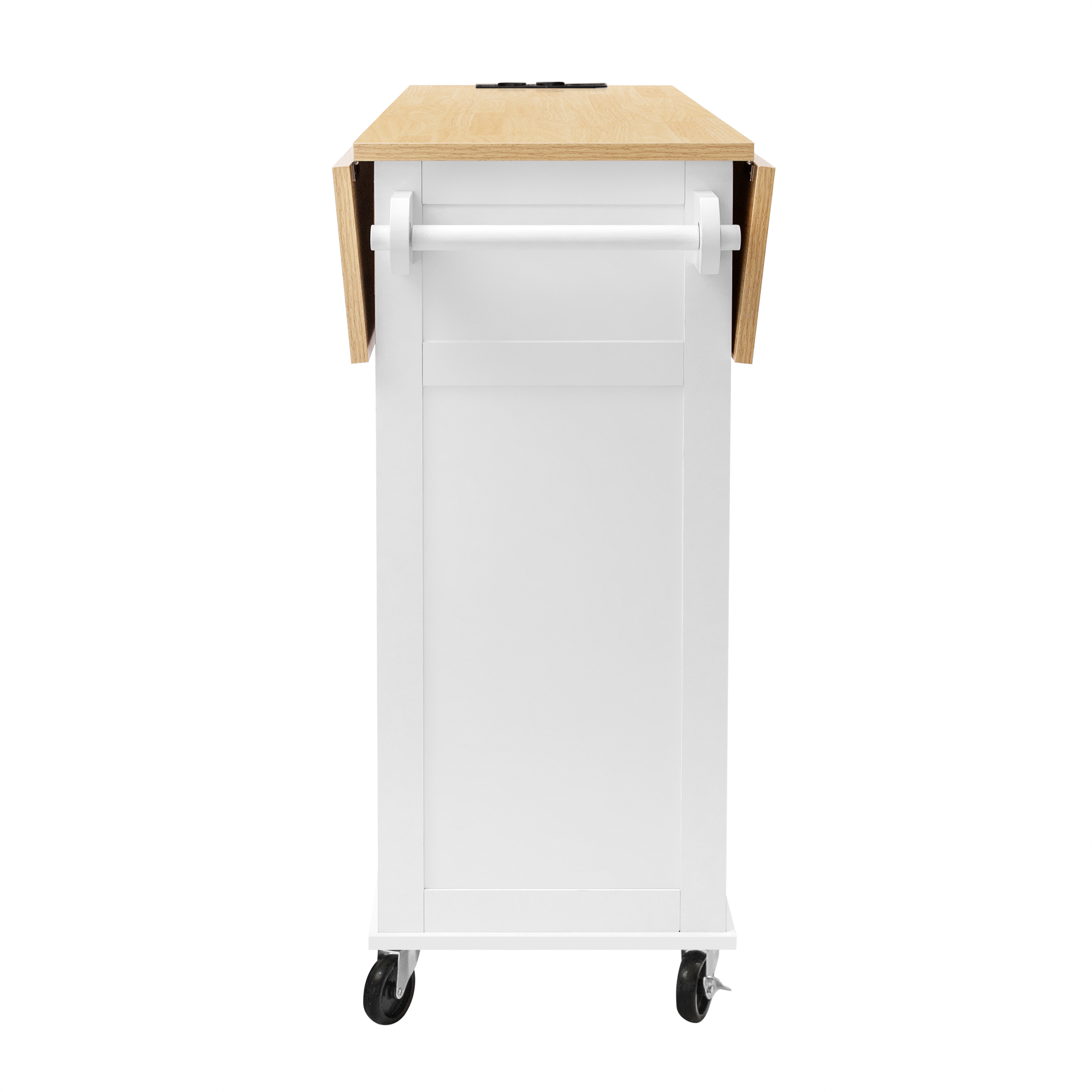 Îlot de cuisine moderne avec plan de travail dépli - image 8