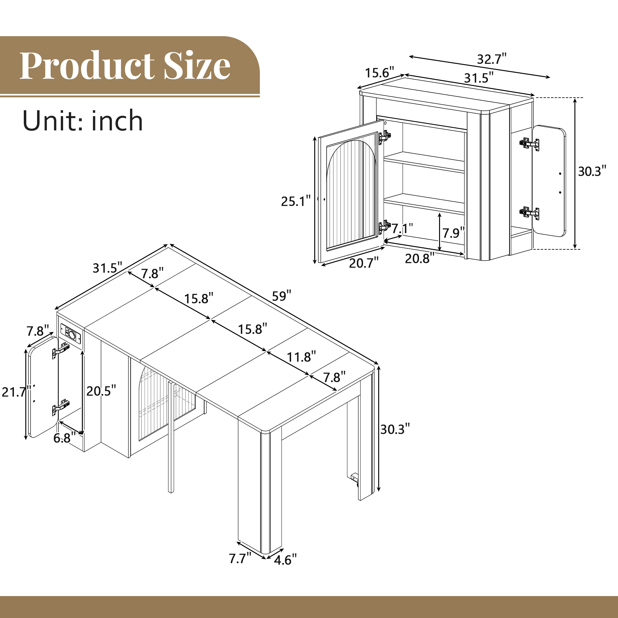 Présentation du table haute