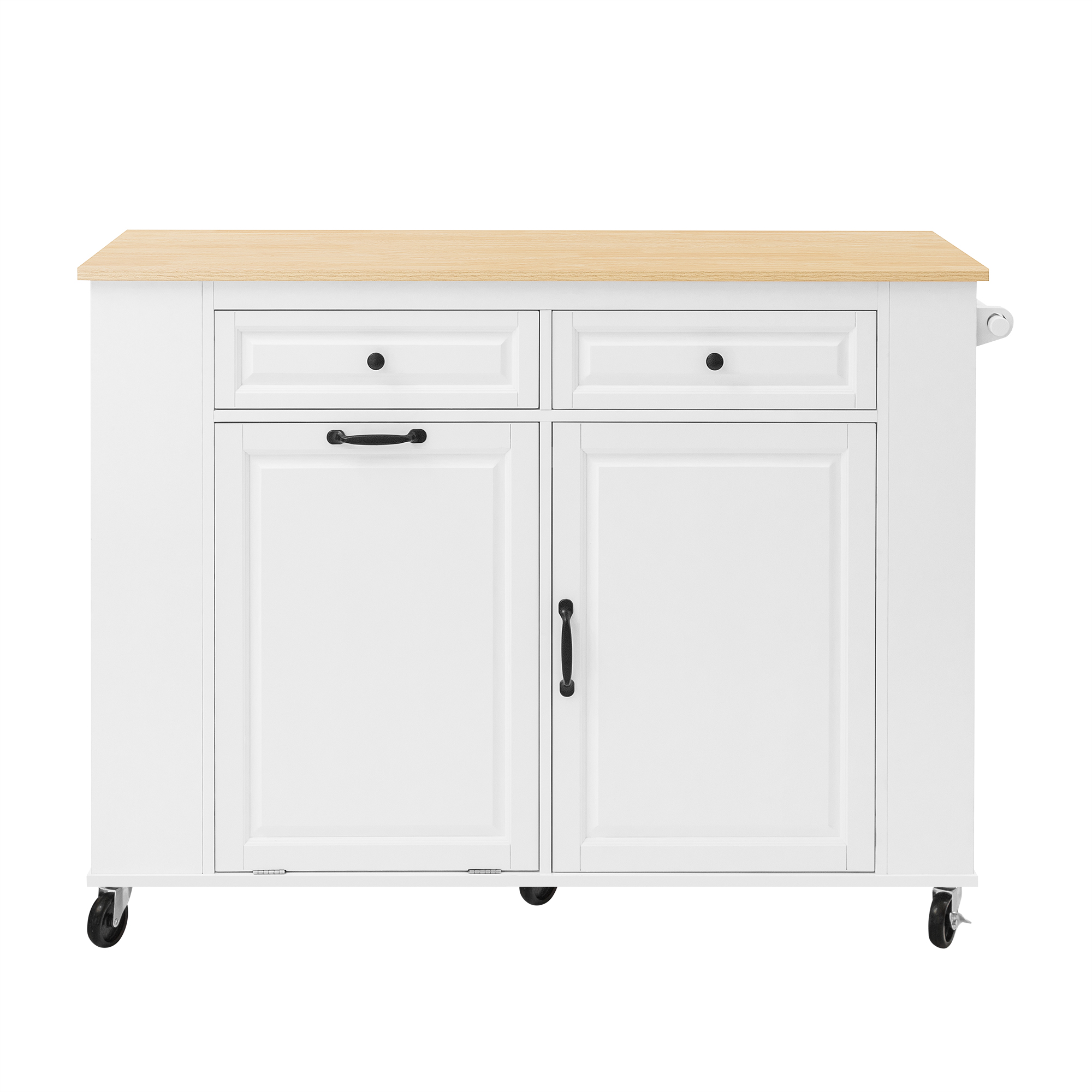 Îlot de cuisine moderne avec plan de travail dépli - image 6