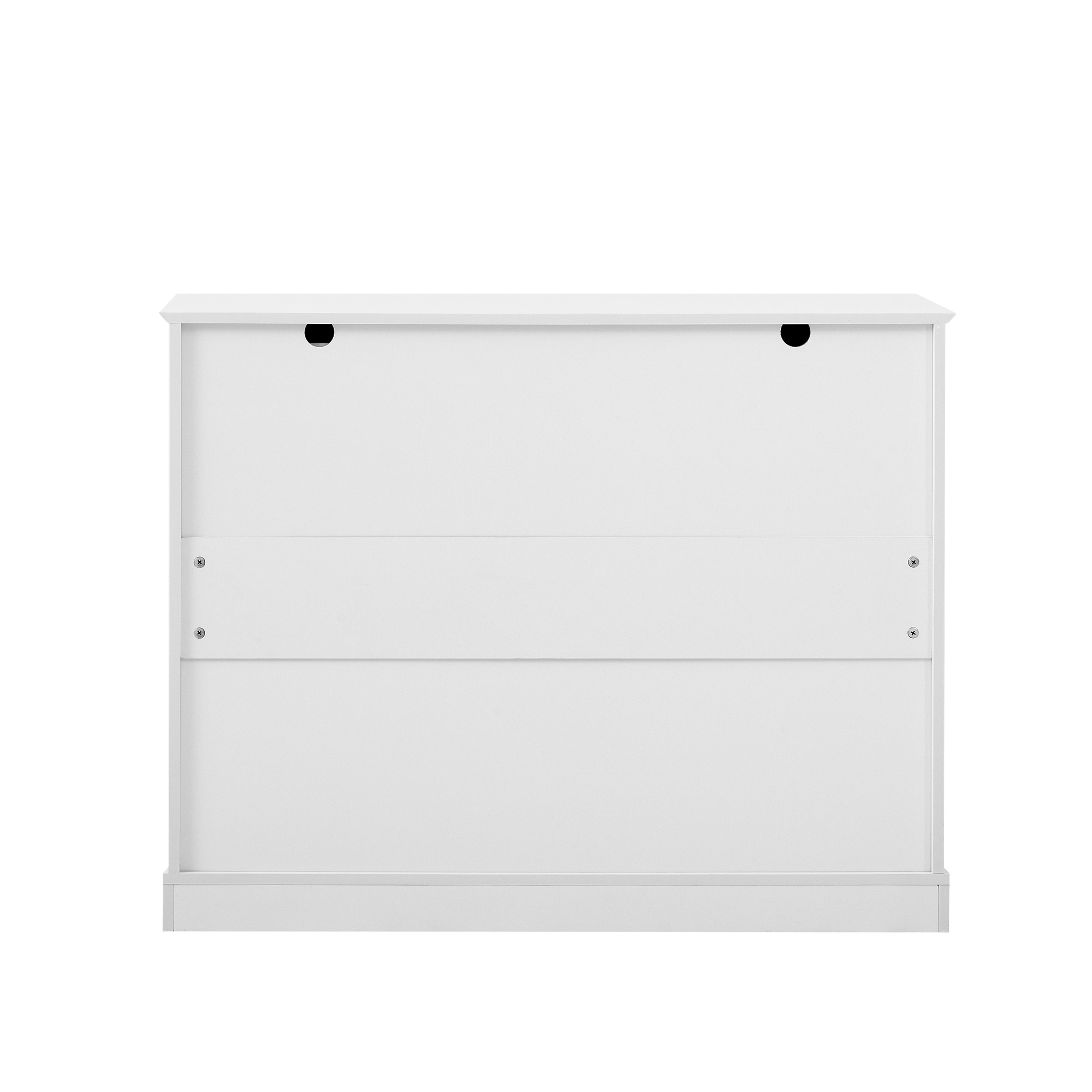 Buffet bahut moderne blanc avec poignées métalliqu - image 15