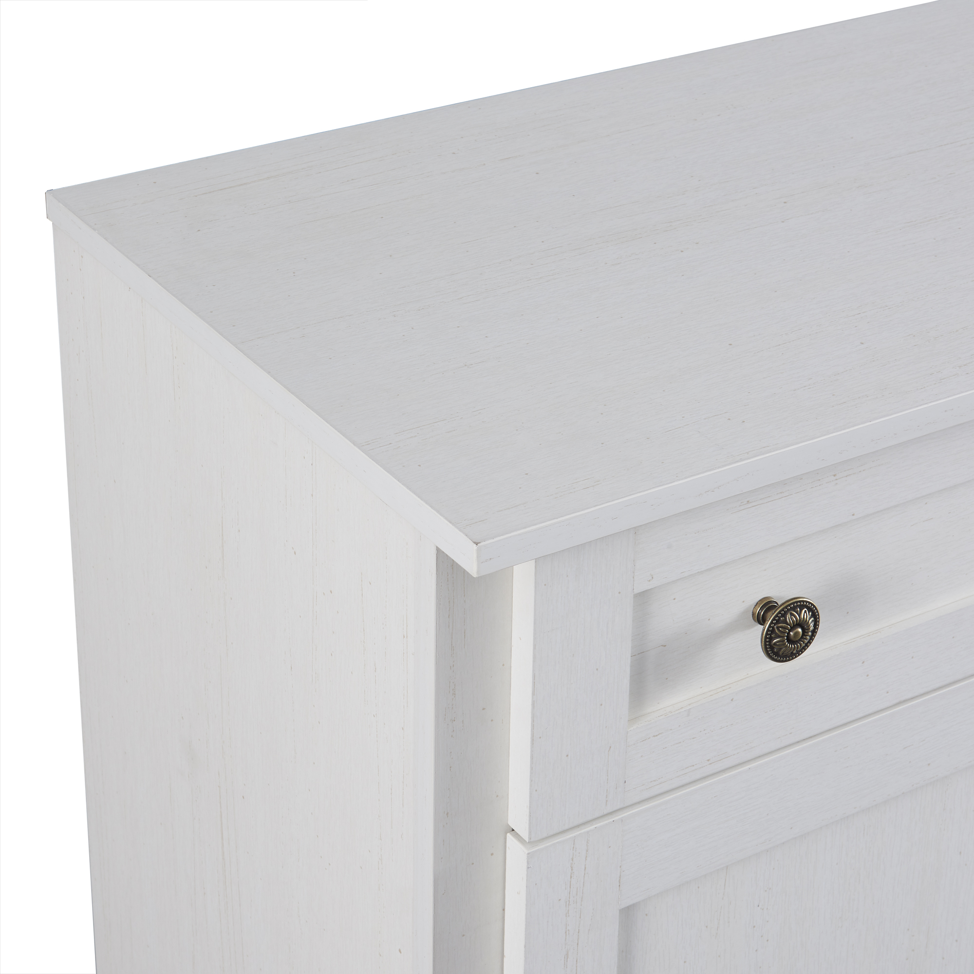 Grand buffet 4 portes et 2 tiroirs avec corps blan - image 17