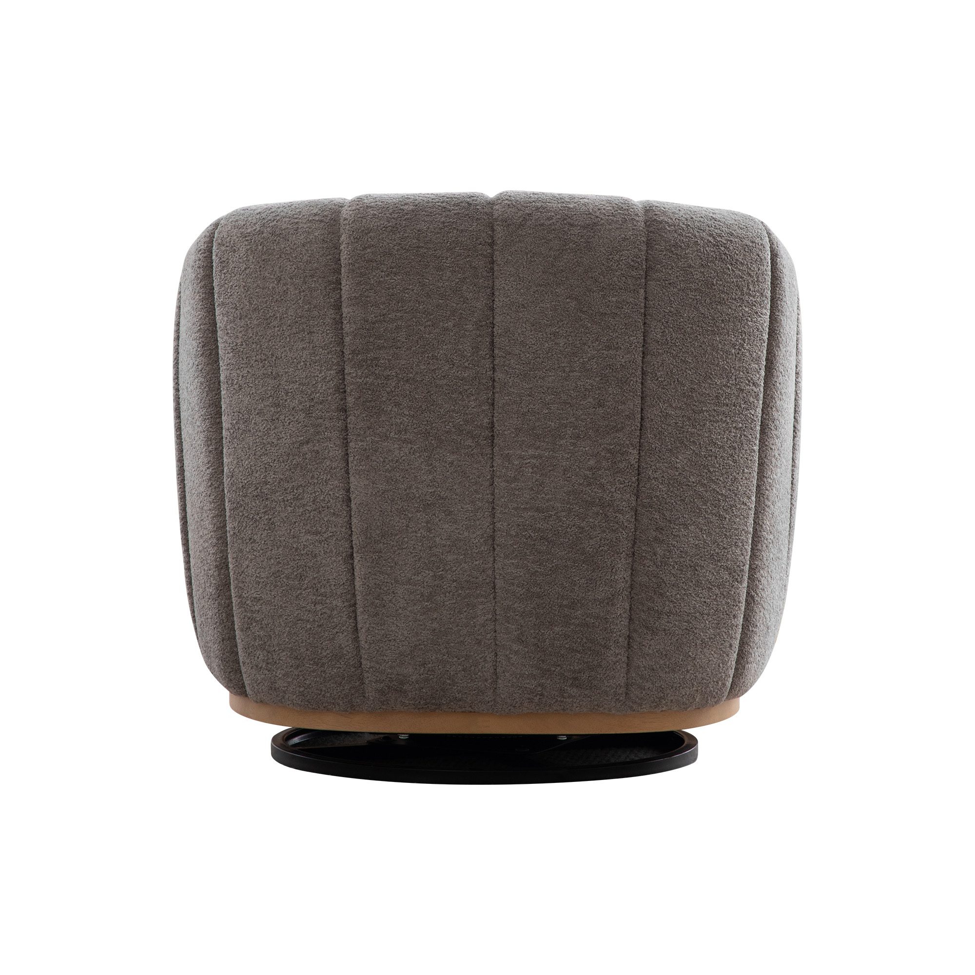 Fauteuil pivotant 360° en tissu chenille, design exquis, pour salon, chambre, cinéma, atelier et bureau, confort optimal pour usage prolongé, rotation complète, élégance et polyvalence, ajout de style à toute pièce - image 15