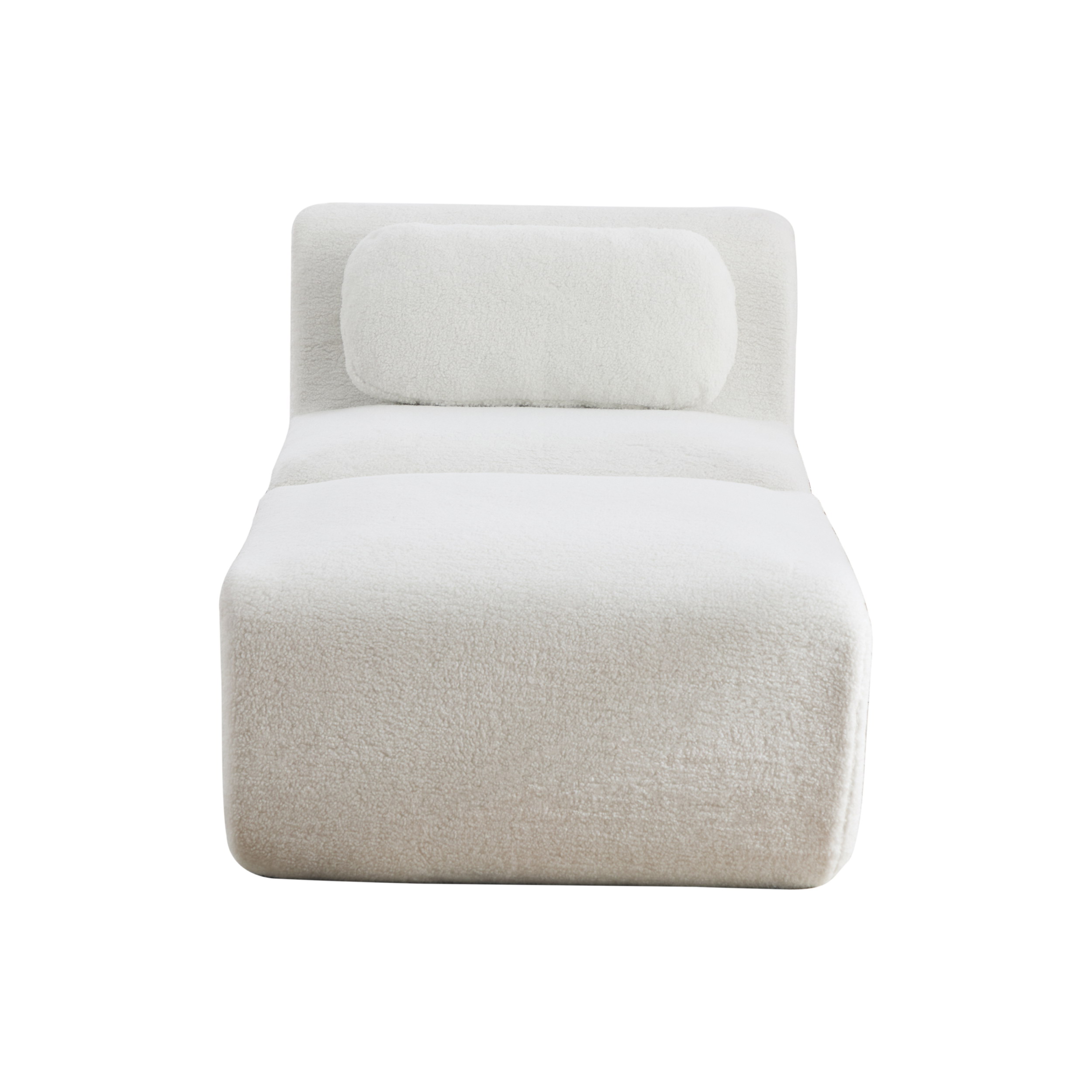 Canapé modulaire sans os 'Cloud' en tissu chenille - image 2