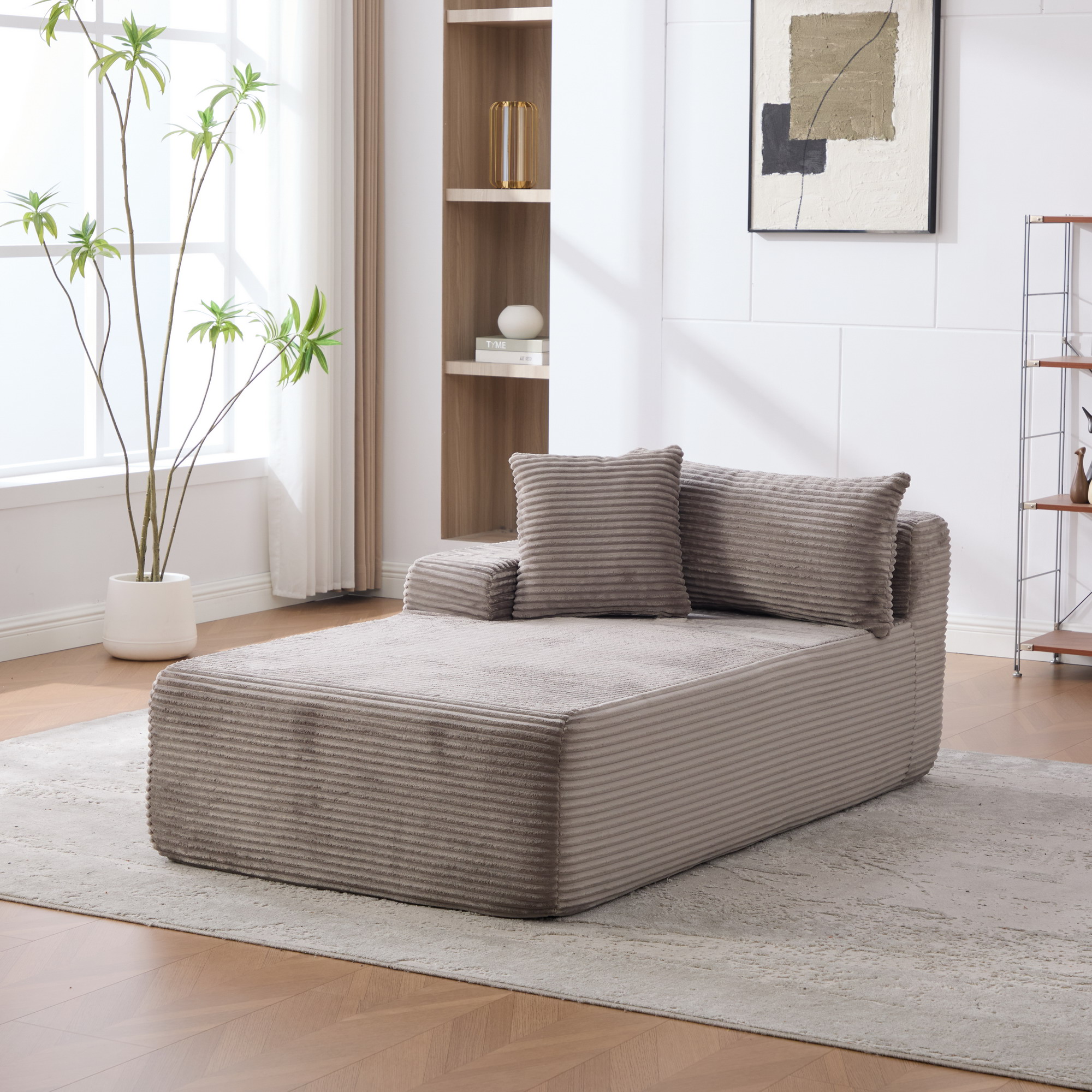 Modulares Kompressionssofa aus Tissu-Stoff, gef