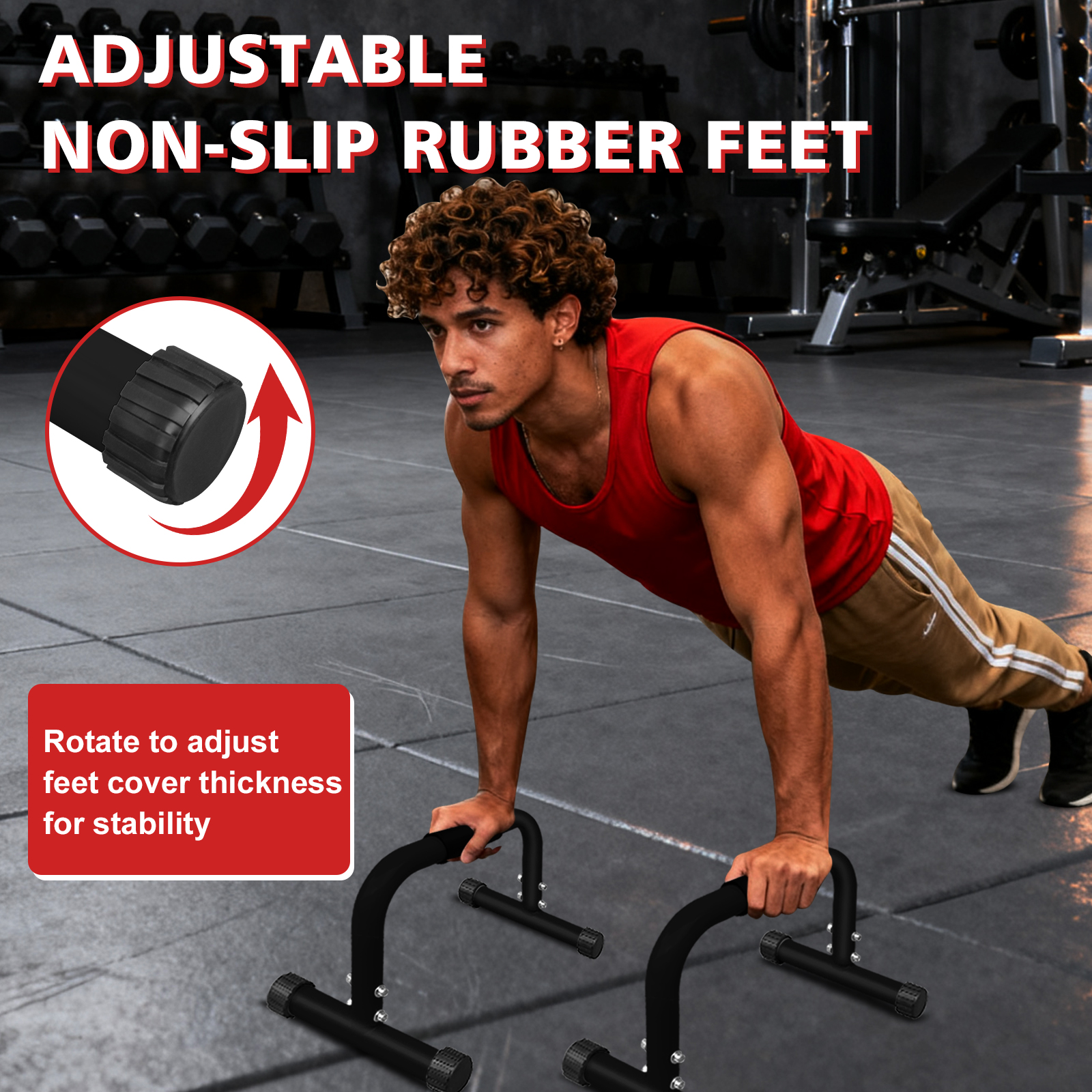 Détail du appareil de fitness