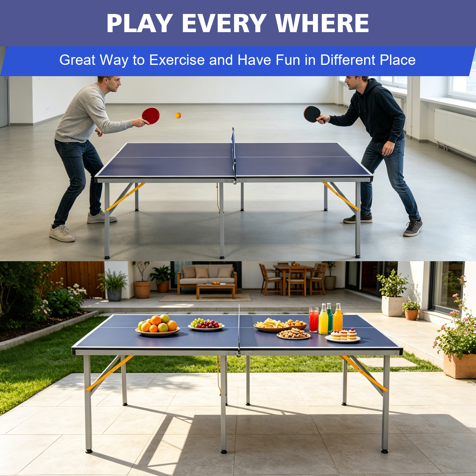 Présentation du table de tennis de table